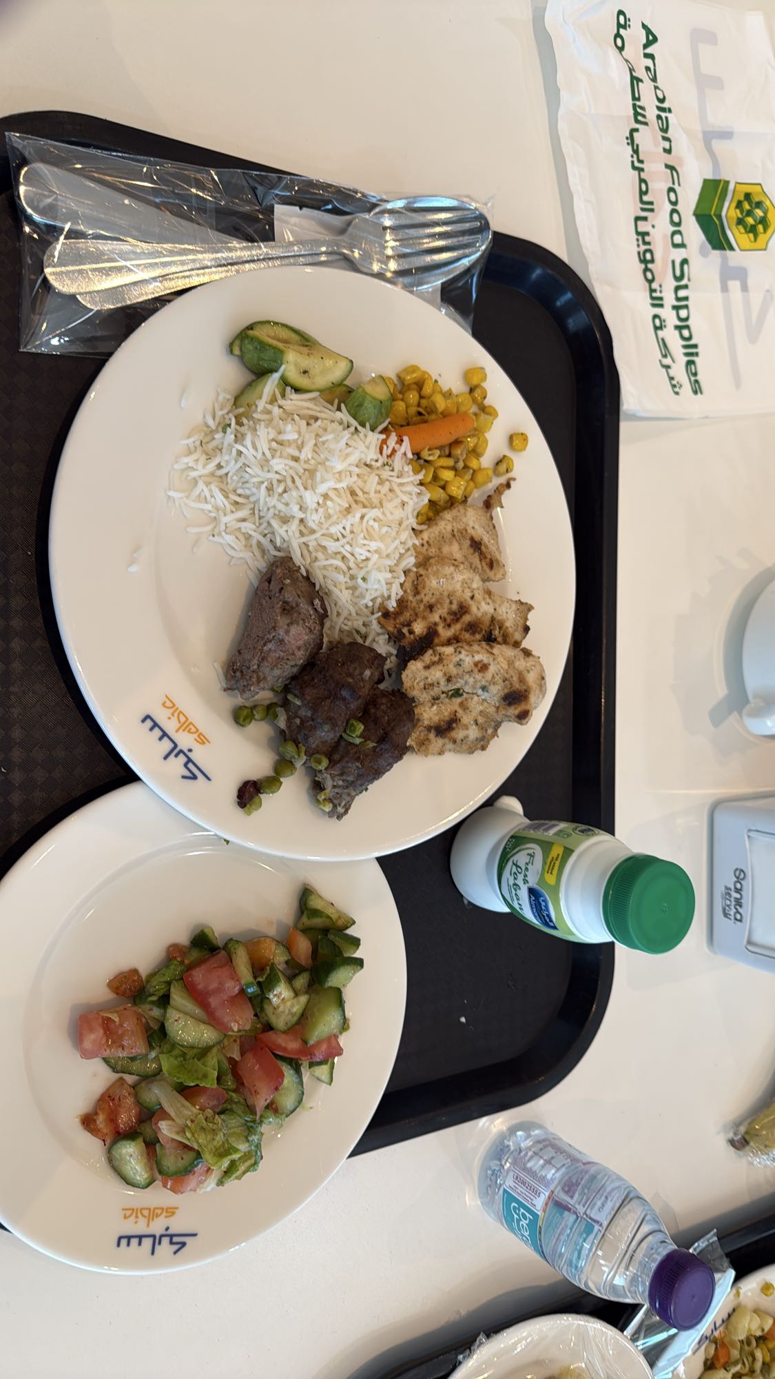 Grilled Meat Rice Plate