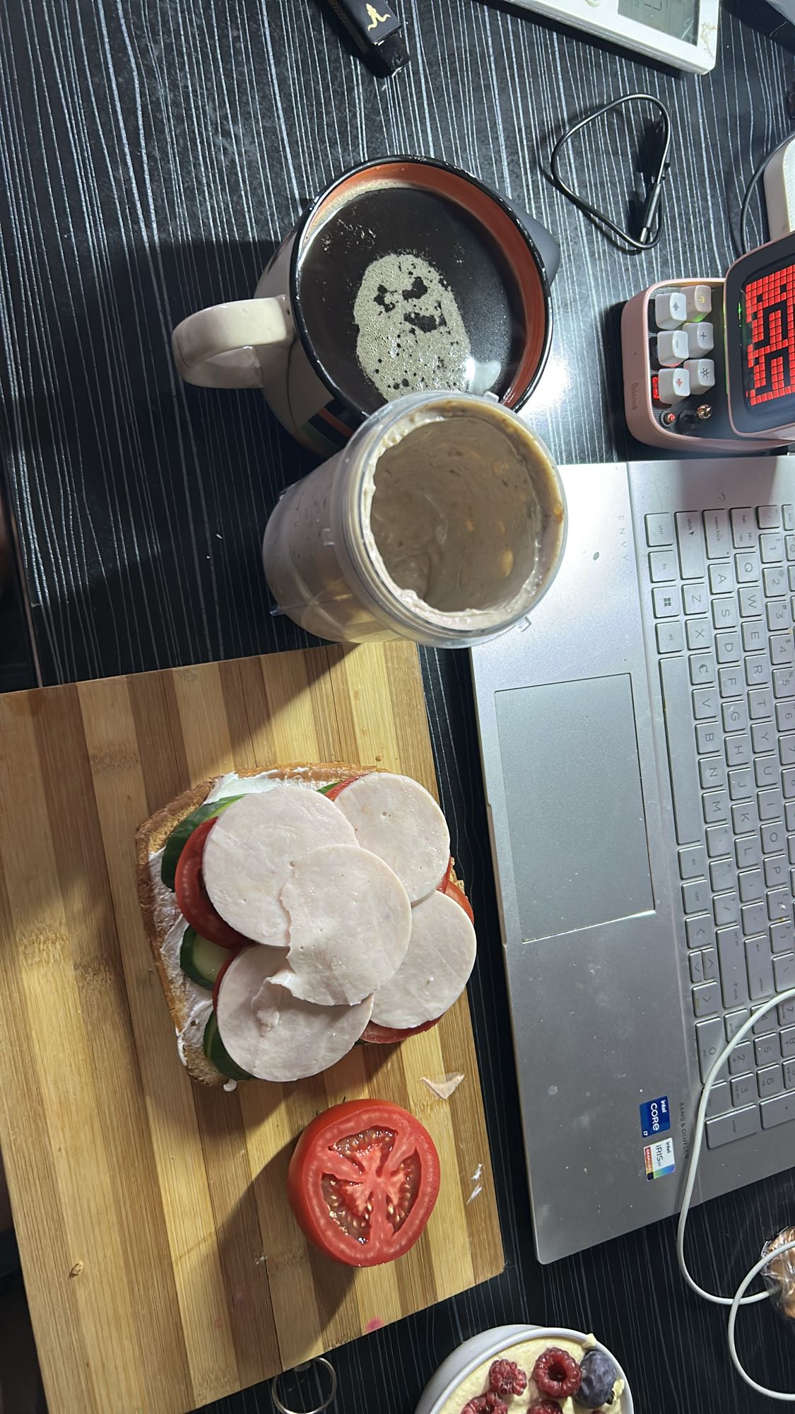 Turkey Veggie Sandwich