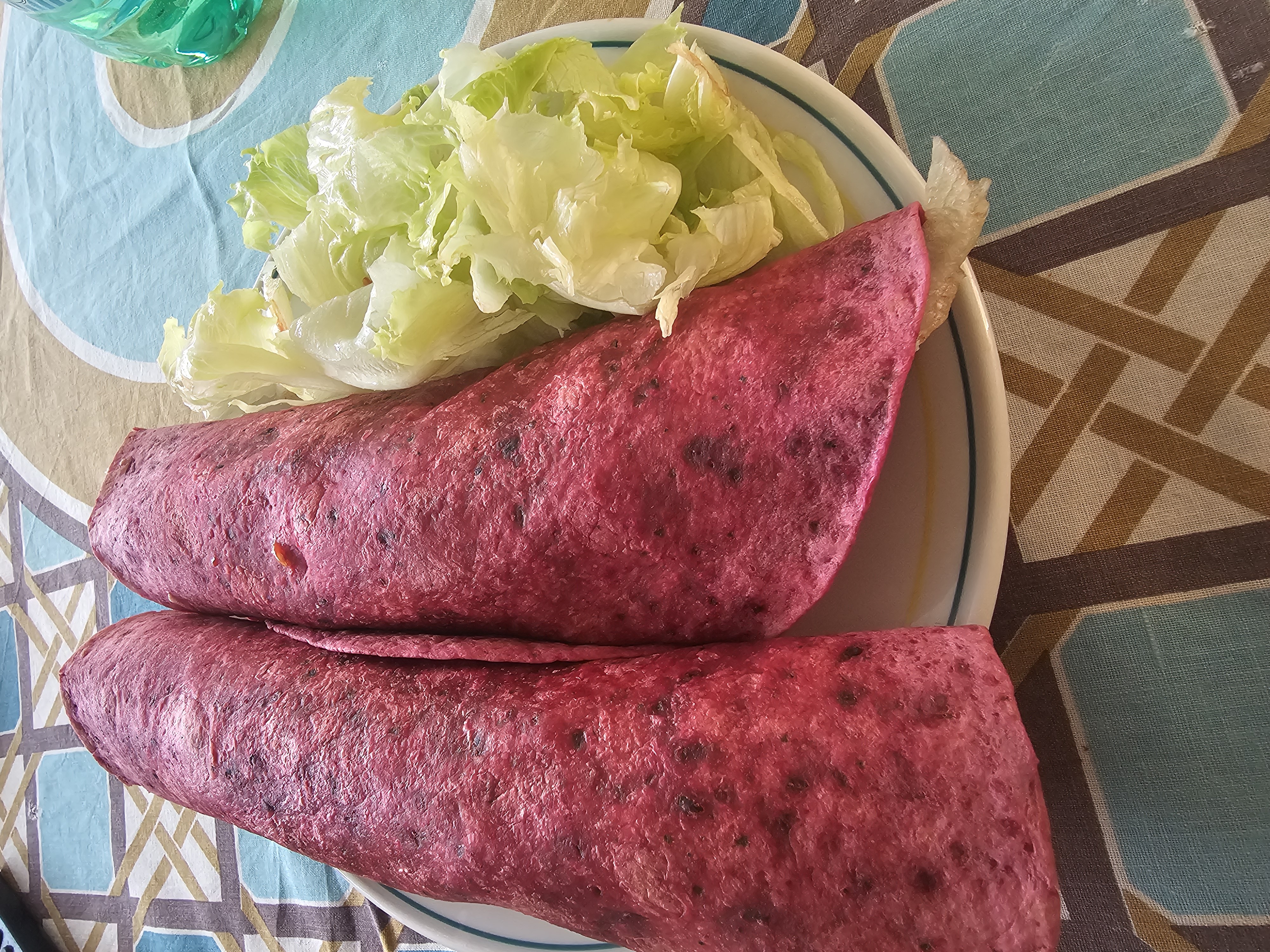 Beet Wraps with Lettuce