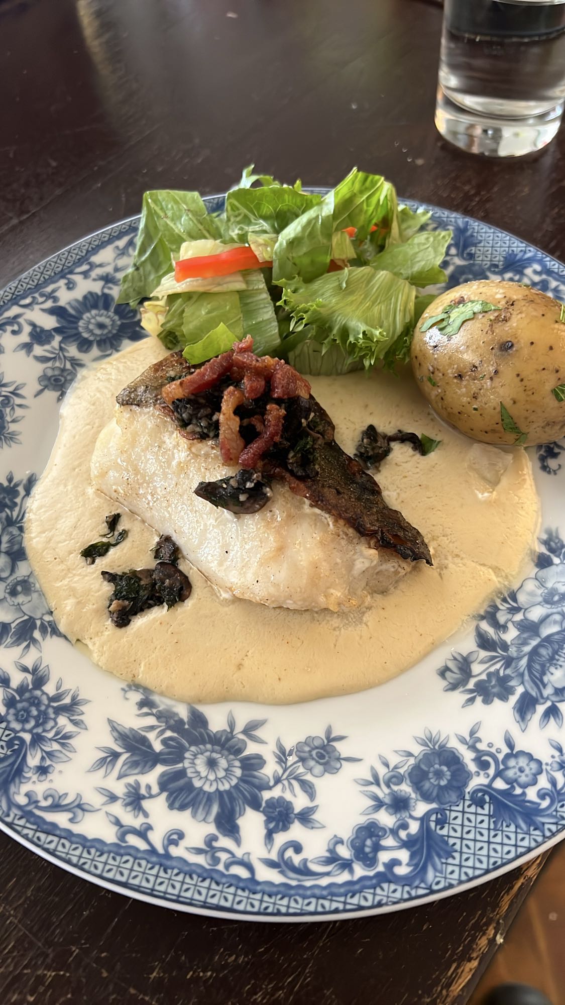 Fisk med potatis & sallad