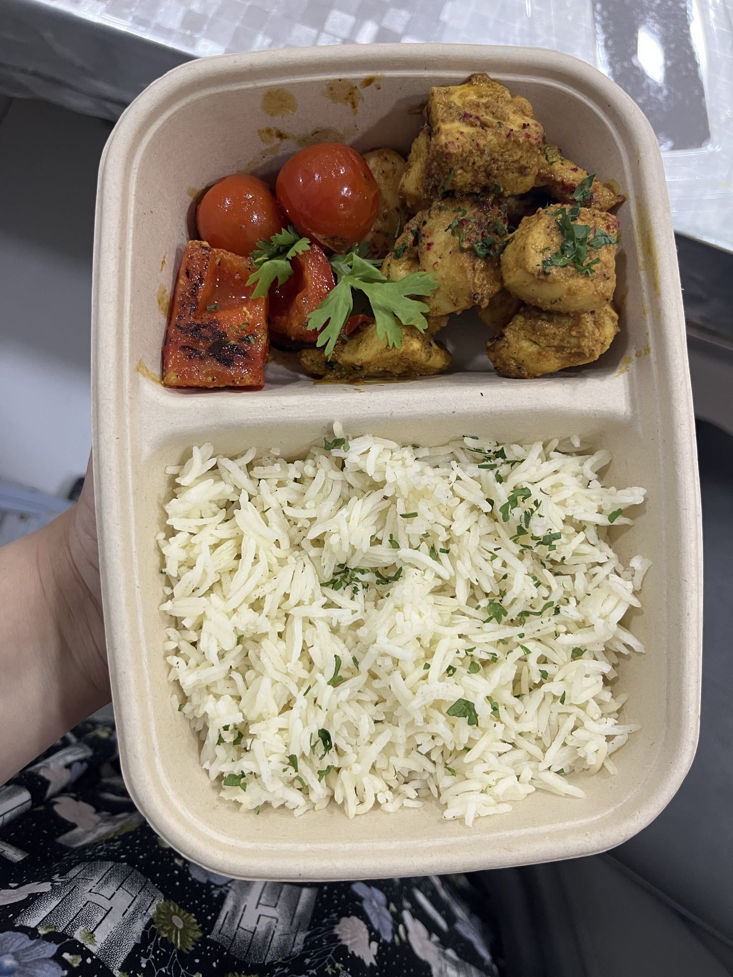 Grilled Chicken with Rice