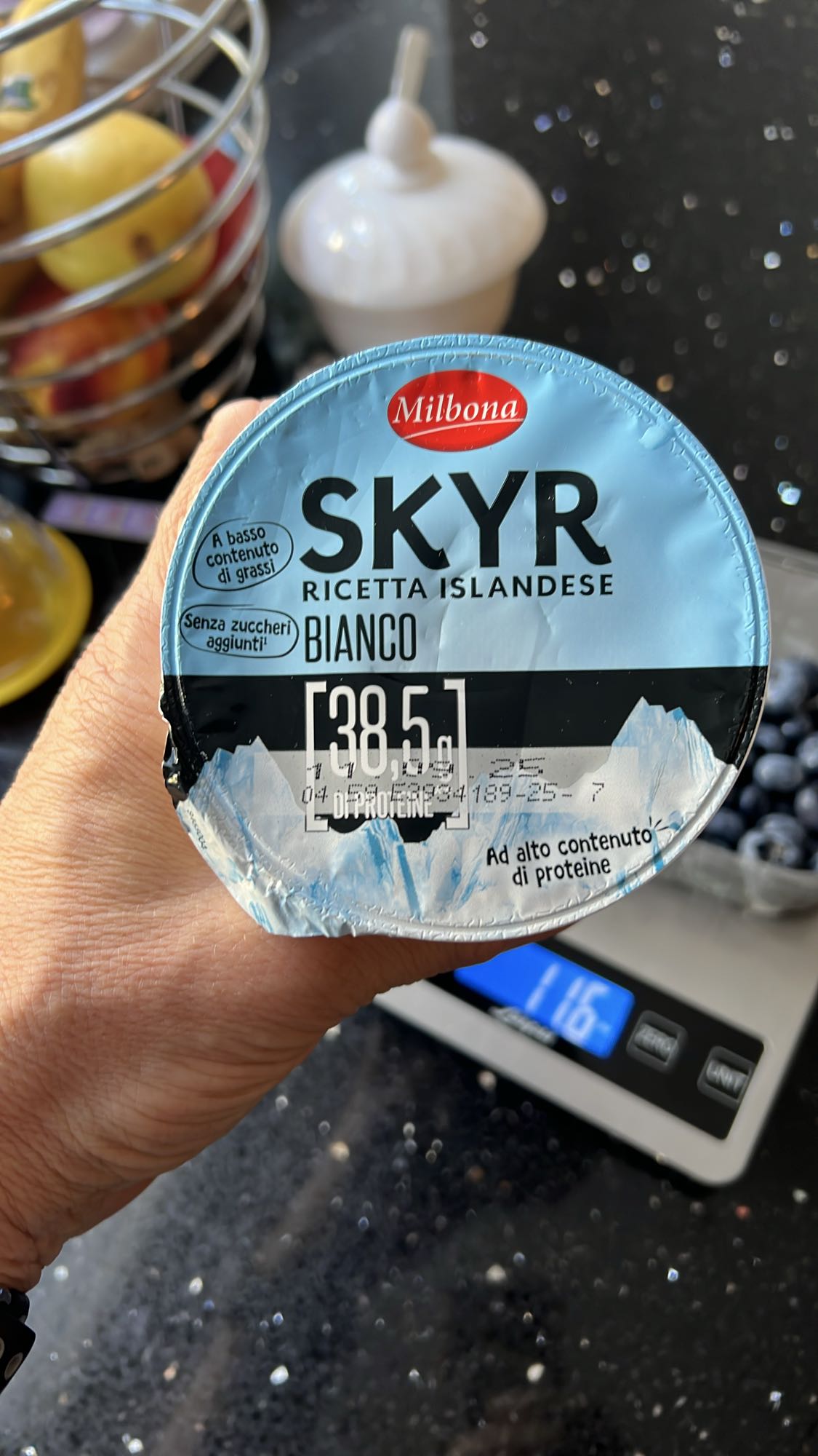 Skyr biały Milbona