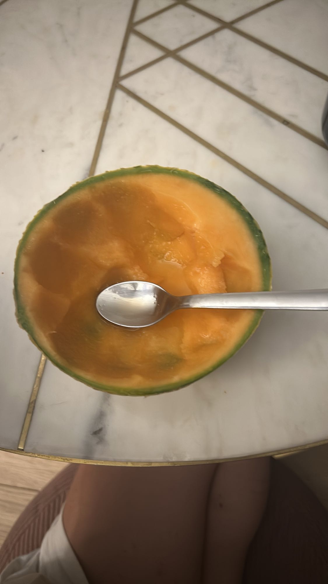 Half Cantaloupe Bowl
