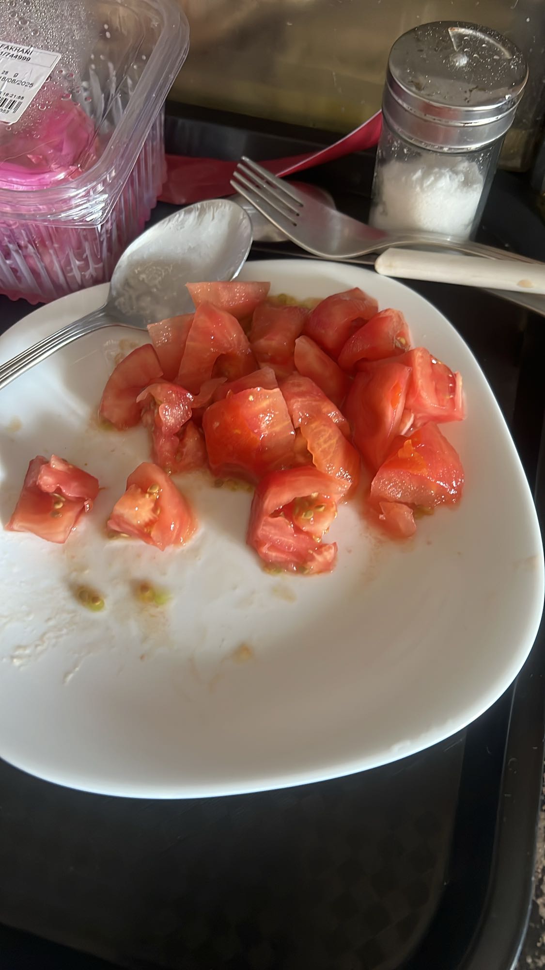 Chopped Tomato Plate