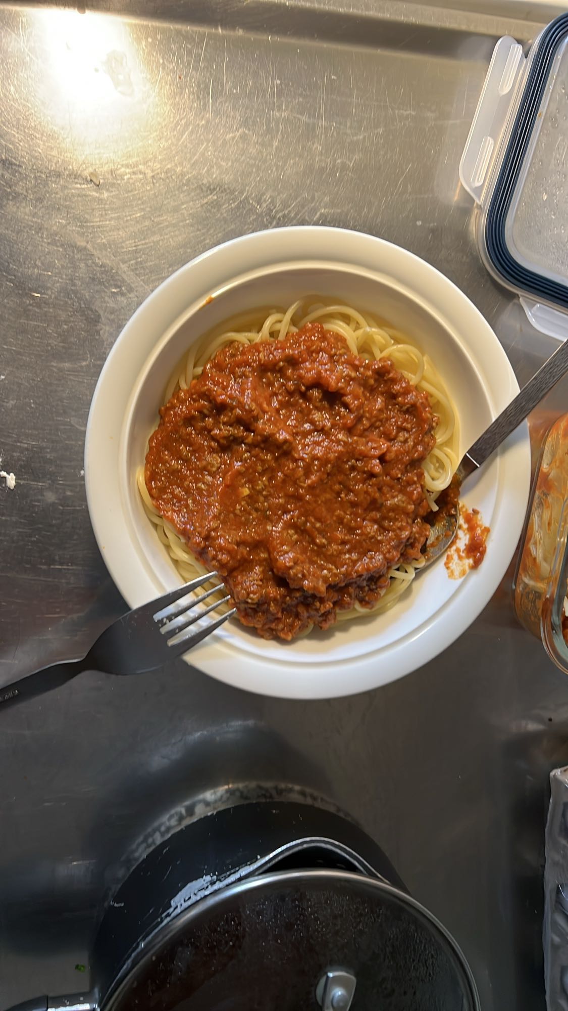 Spagetti med köttfärssås
