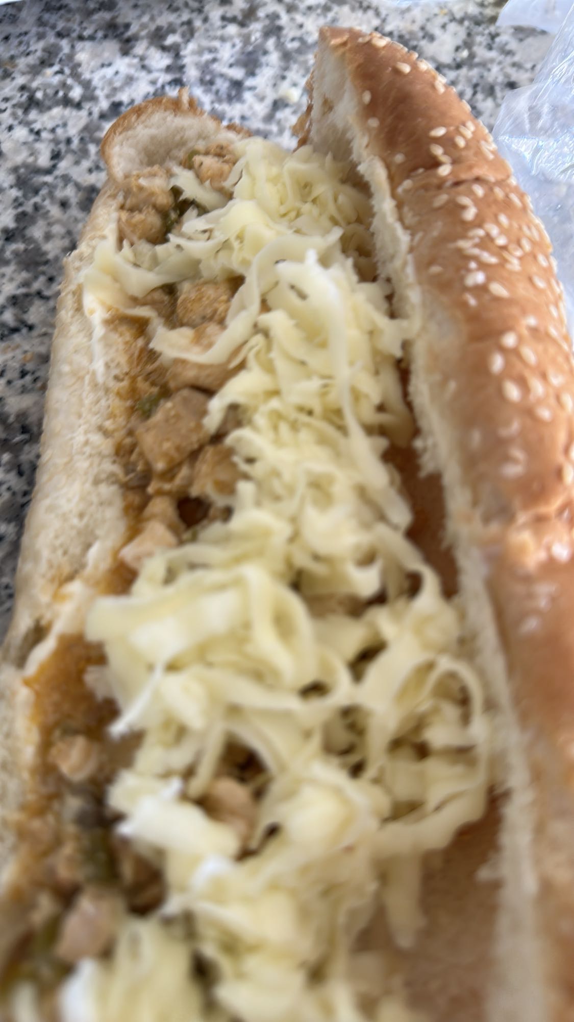 Cheesy Chicken Sandwich