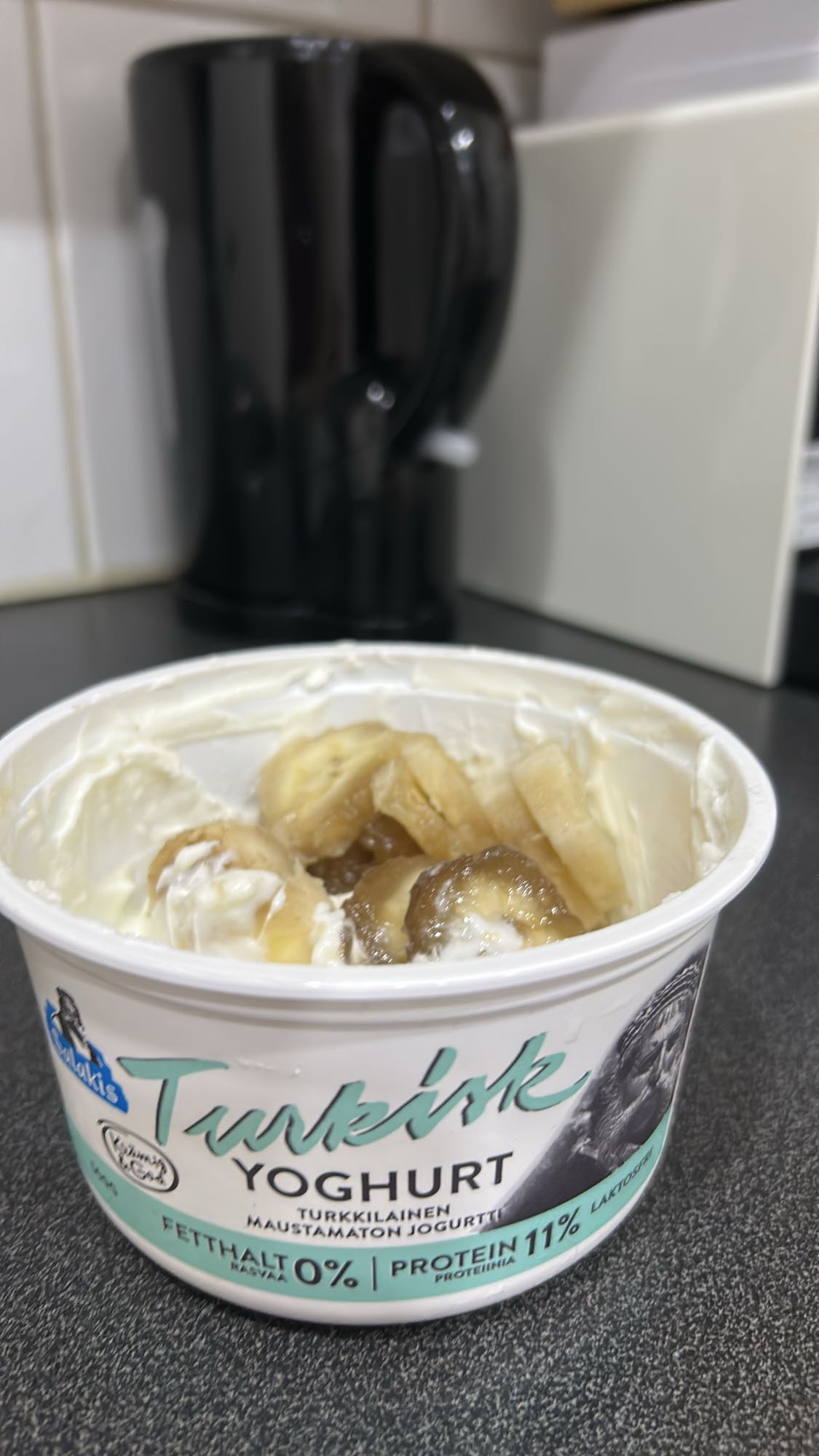 Tyrkisk yoghurt med banan