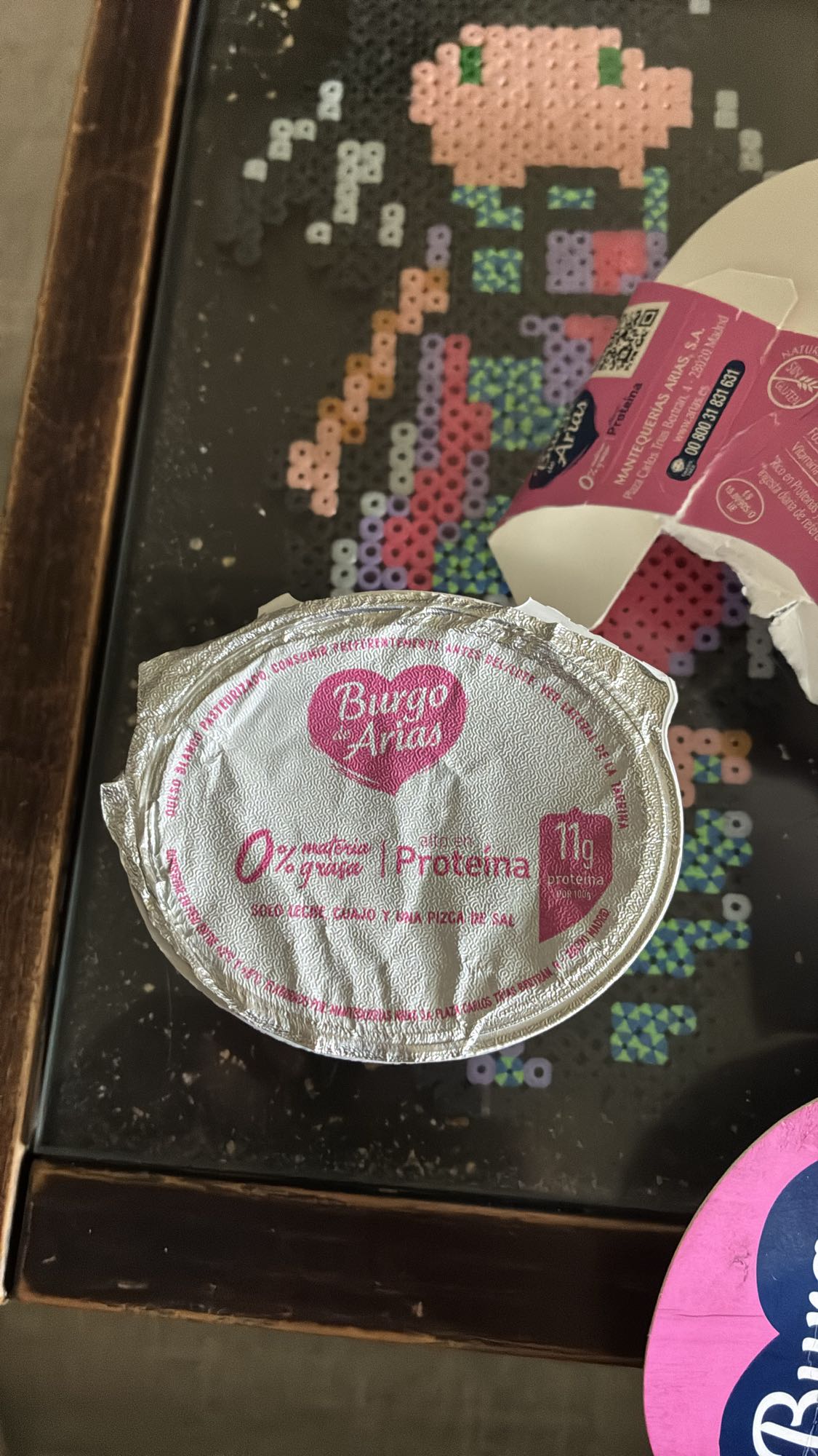 Queso fresco proteico