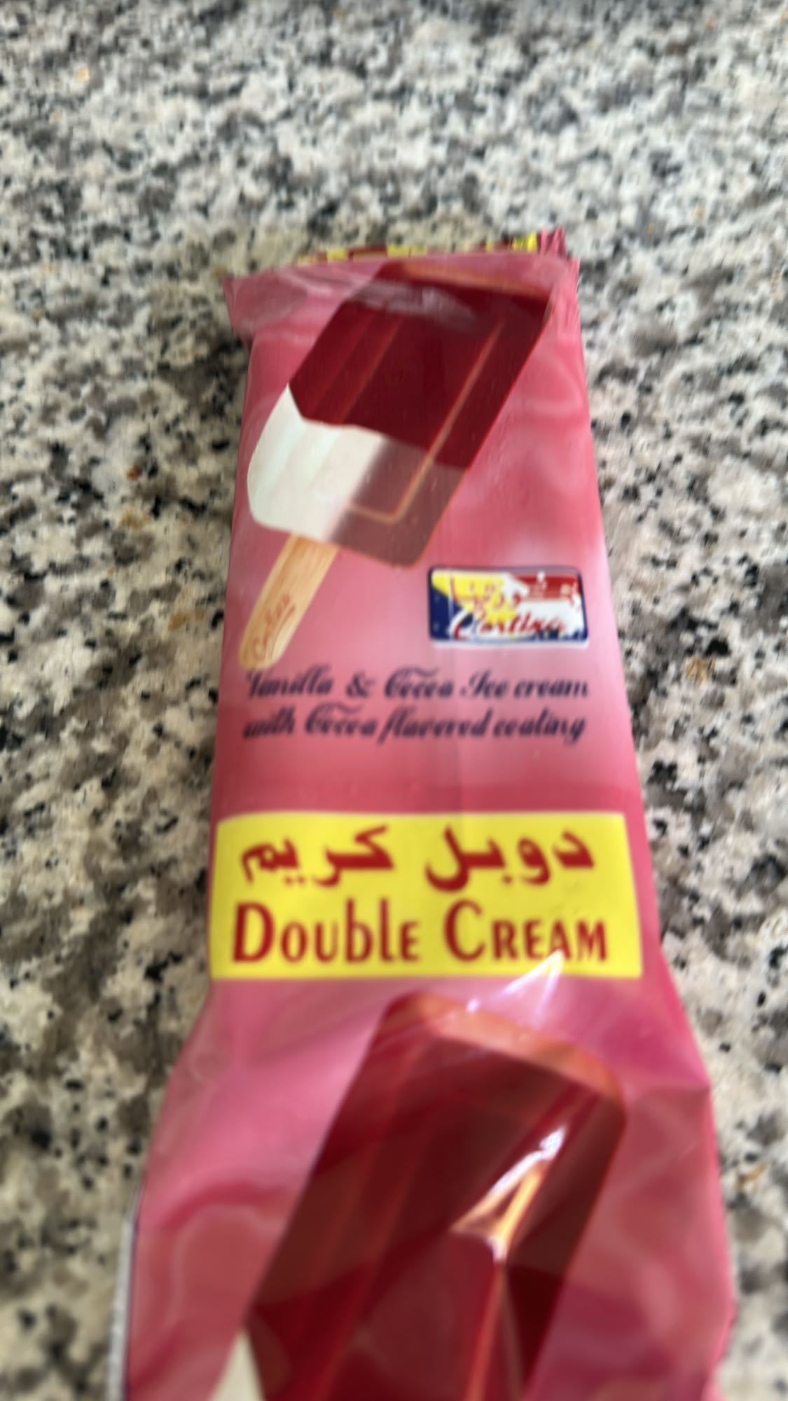 Double Cream Ice Cream Bar