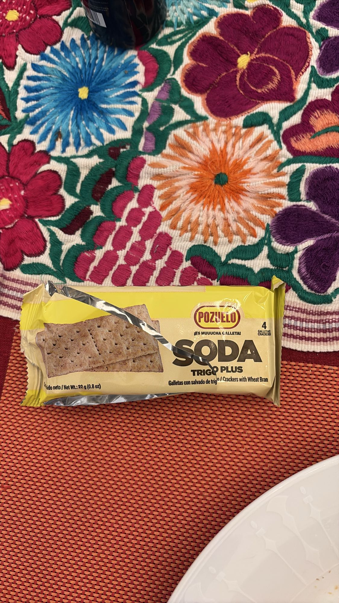 Galletas soda trigo plus