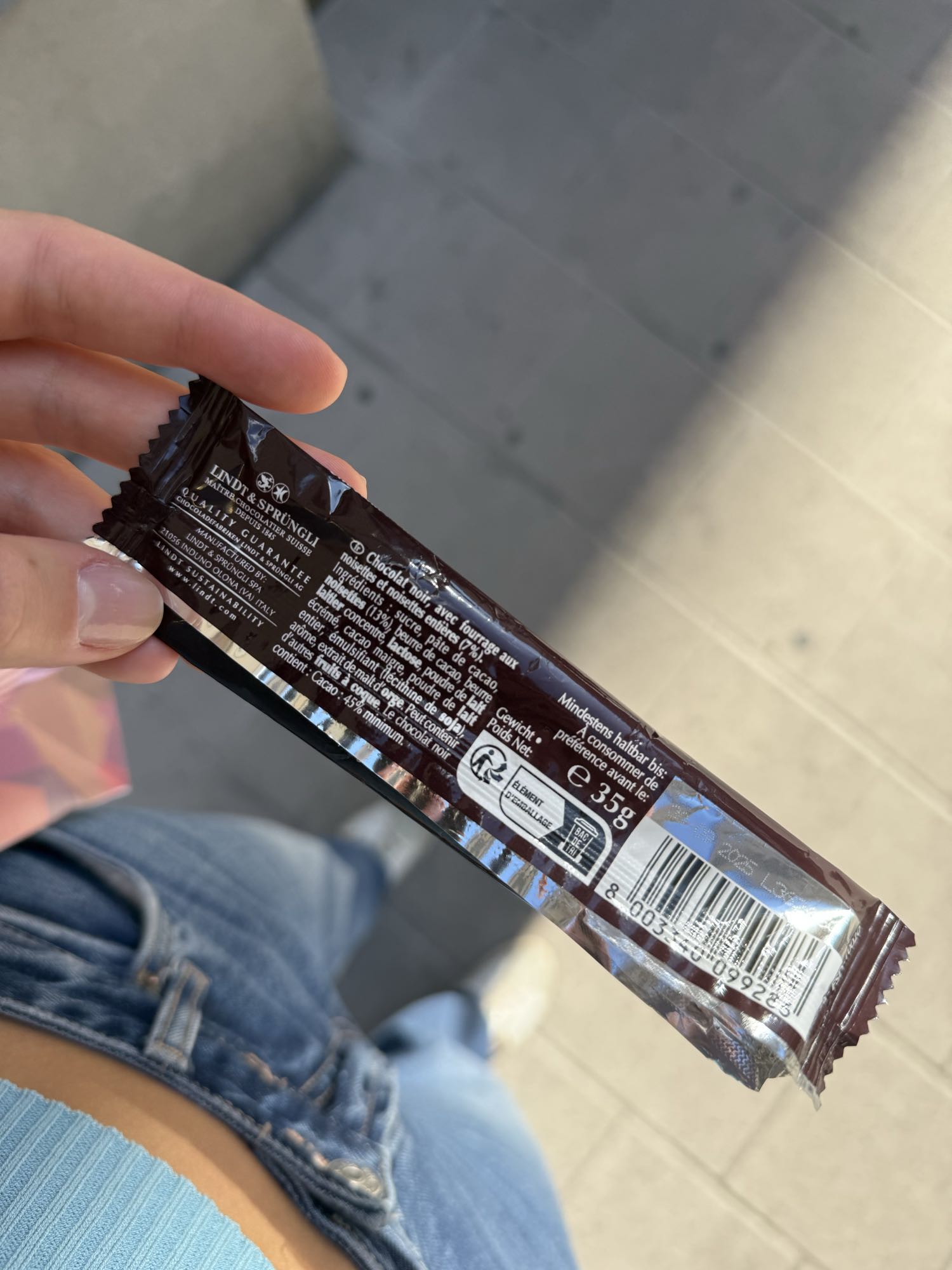 Dark Chocolate Bar 35g