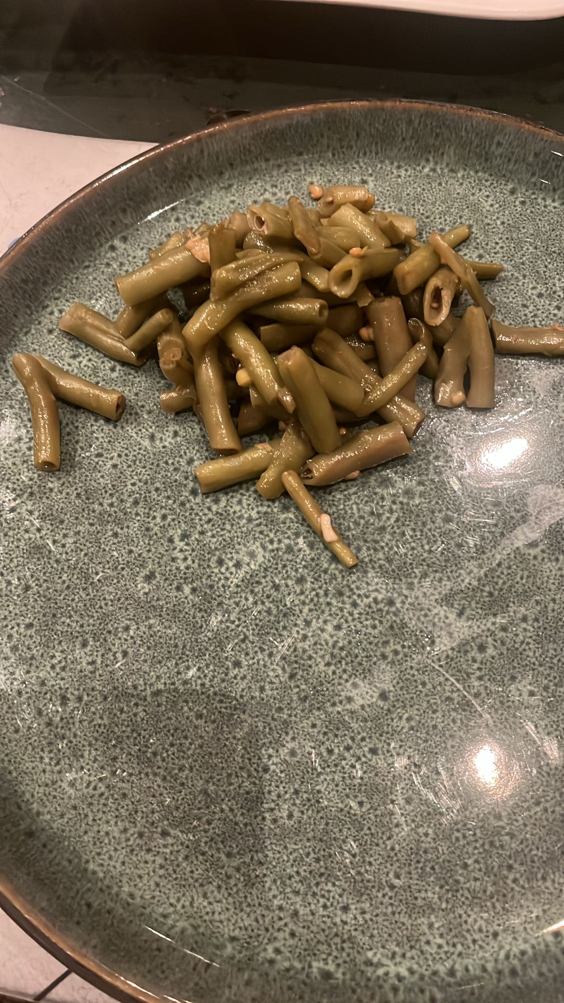 haricots verts cuits