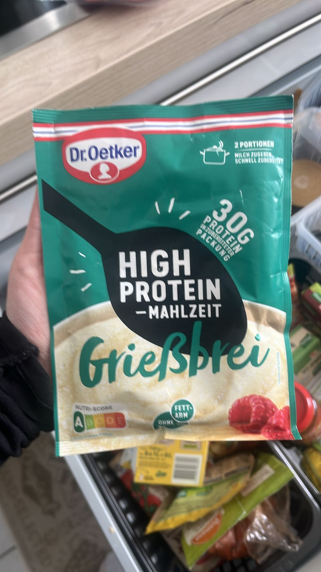 High Protein Grießbrei