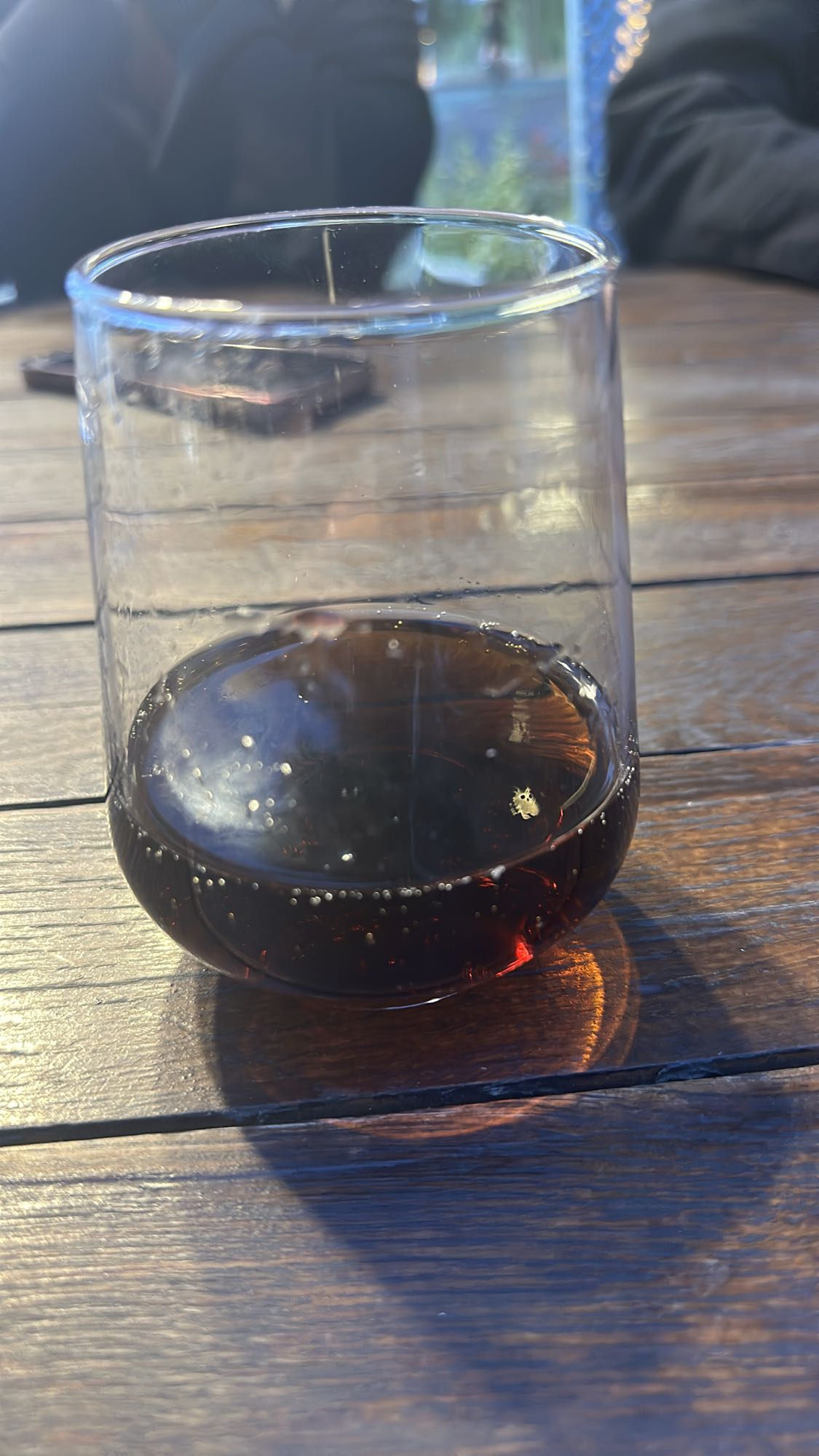 glass of cola
