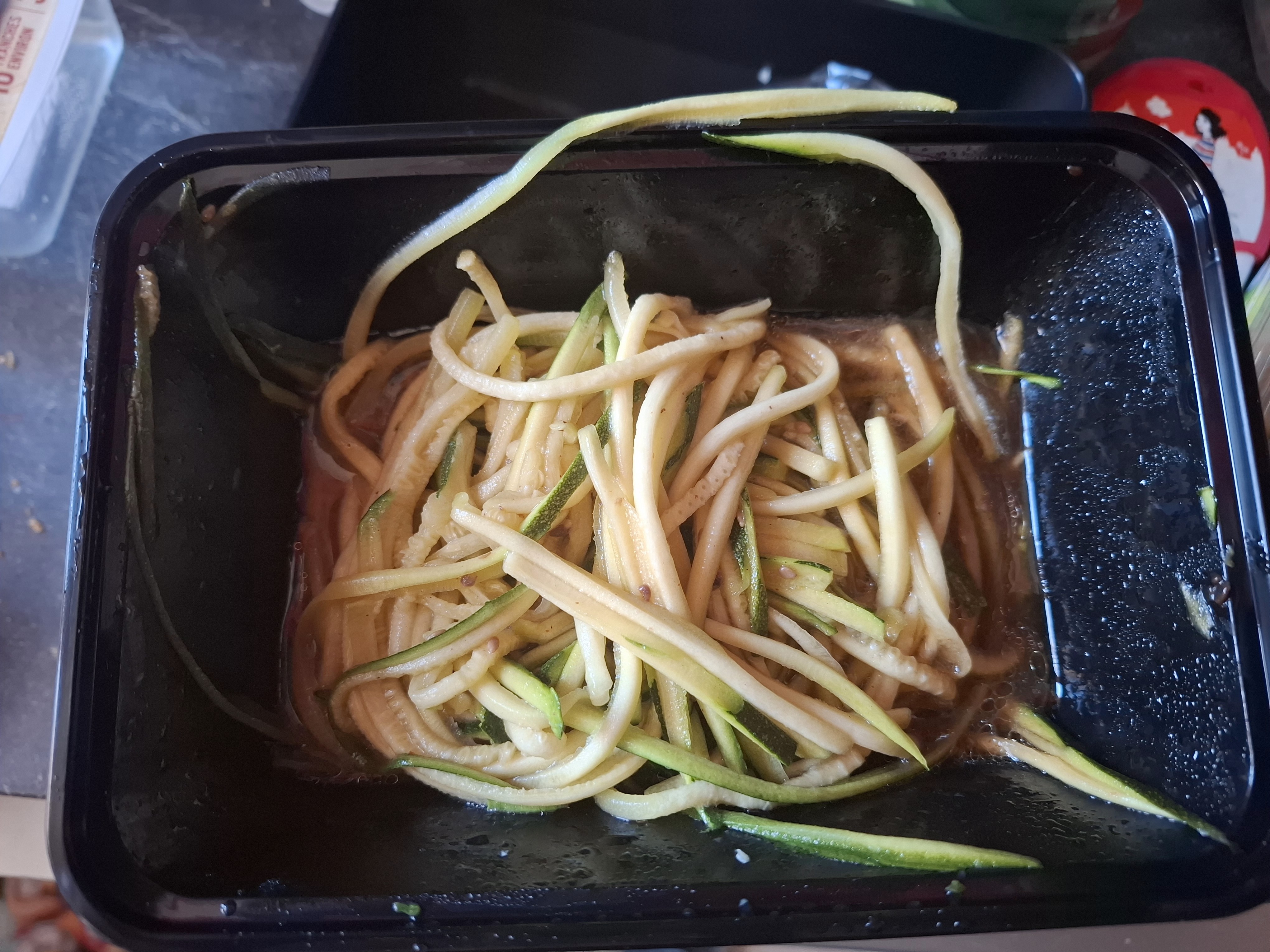 Nouilles de courgette