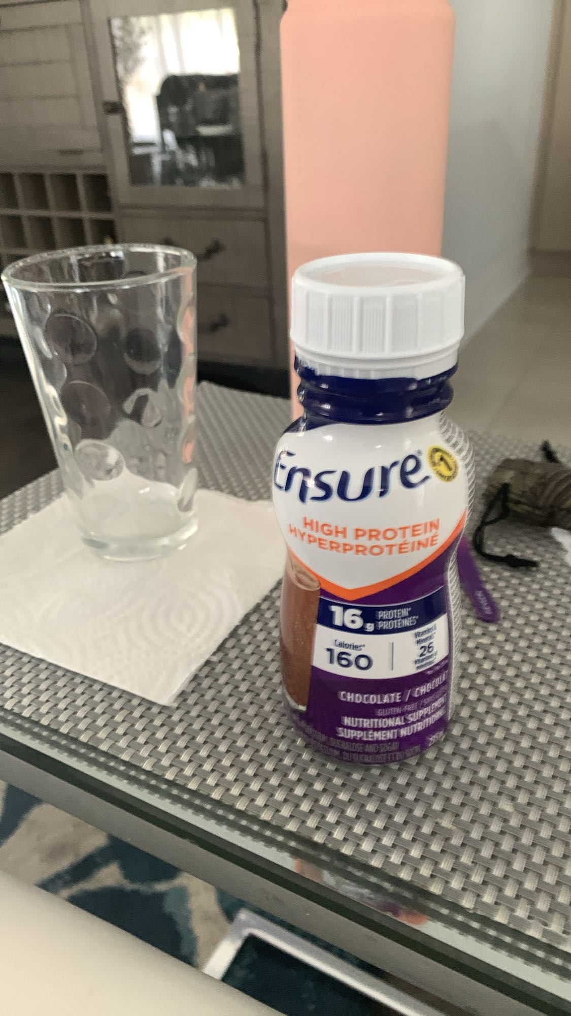 Boisson protéinée chocolat