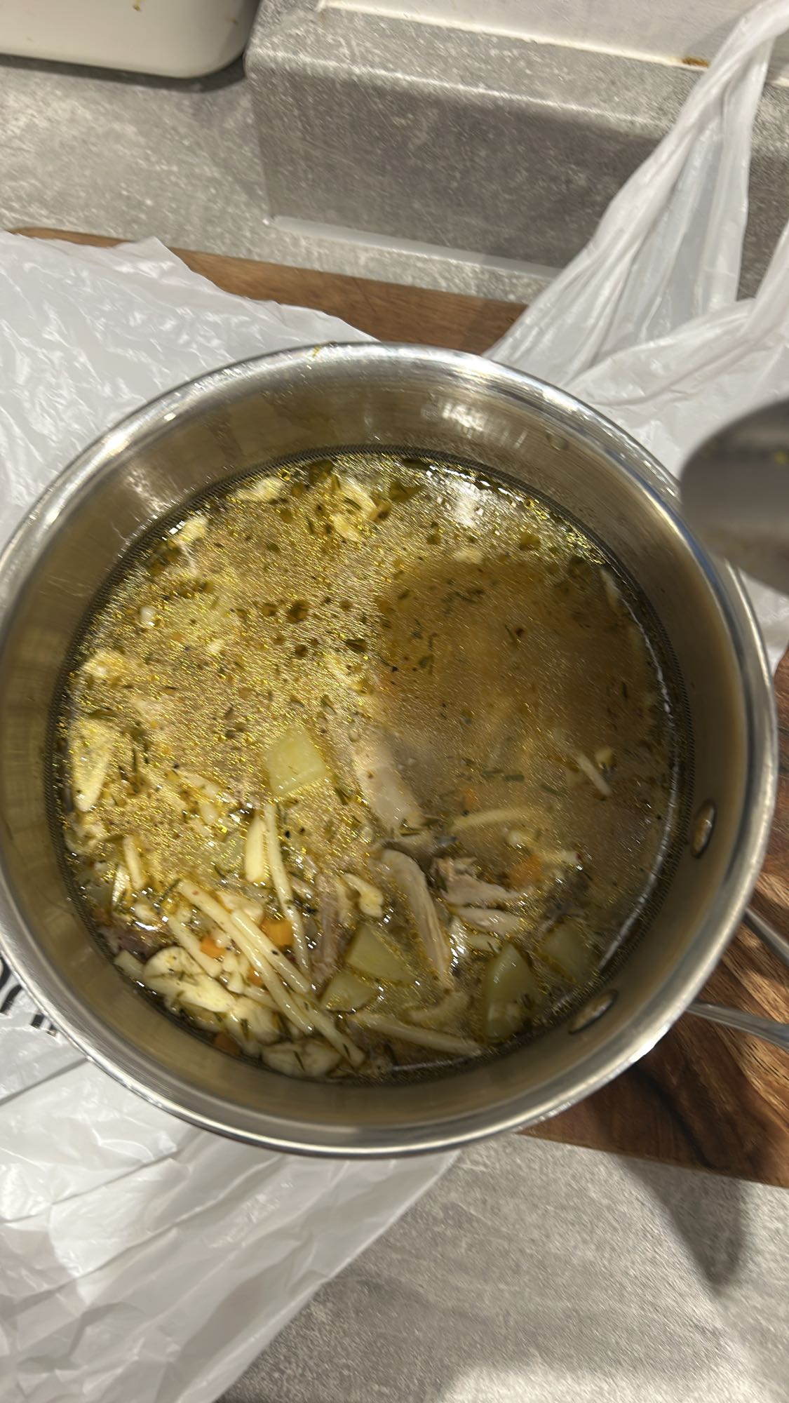 Chicken noodle soup
