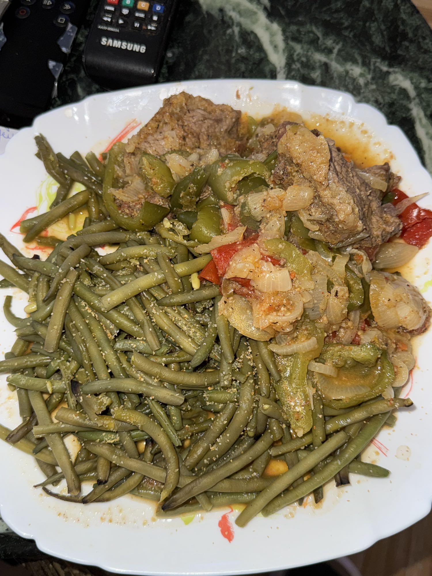 Boeuf aux haricots verts