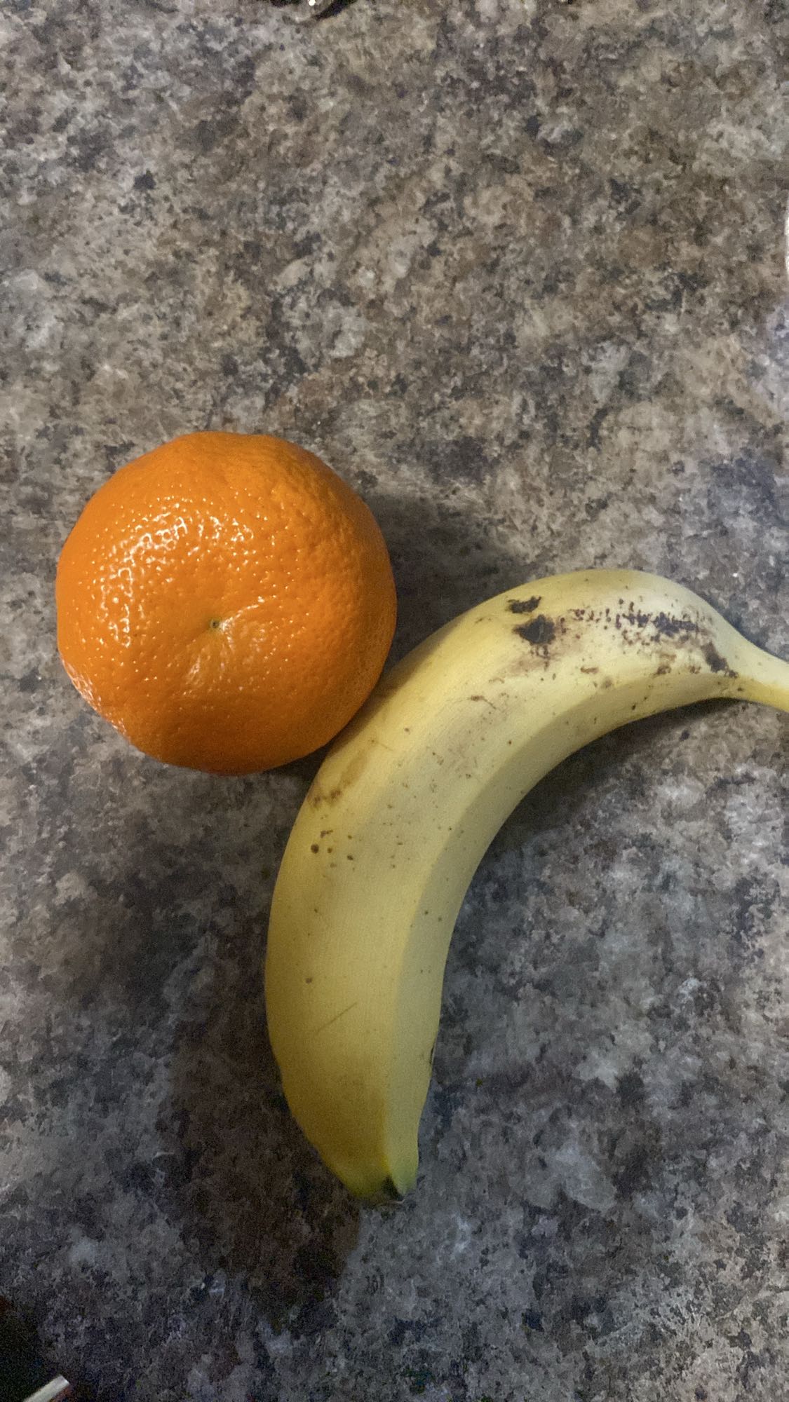 Banana and Orange Snack