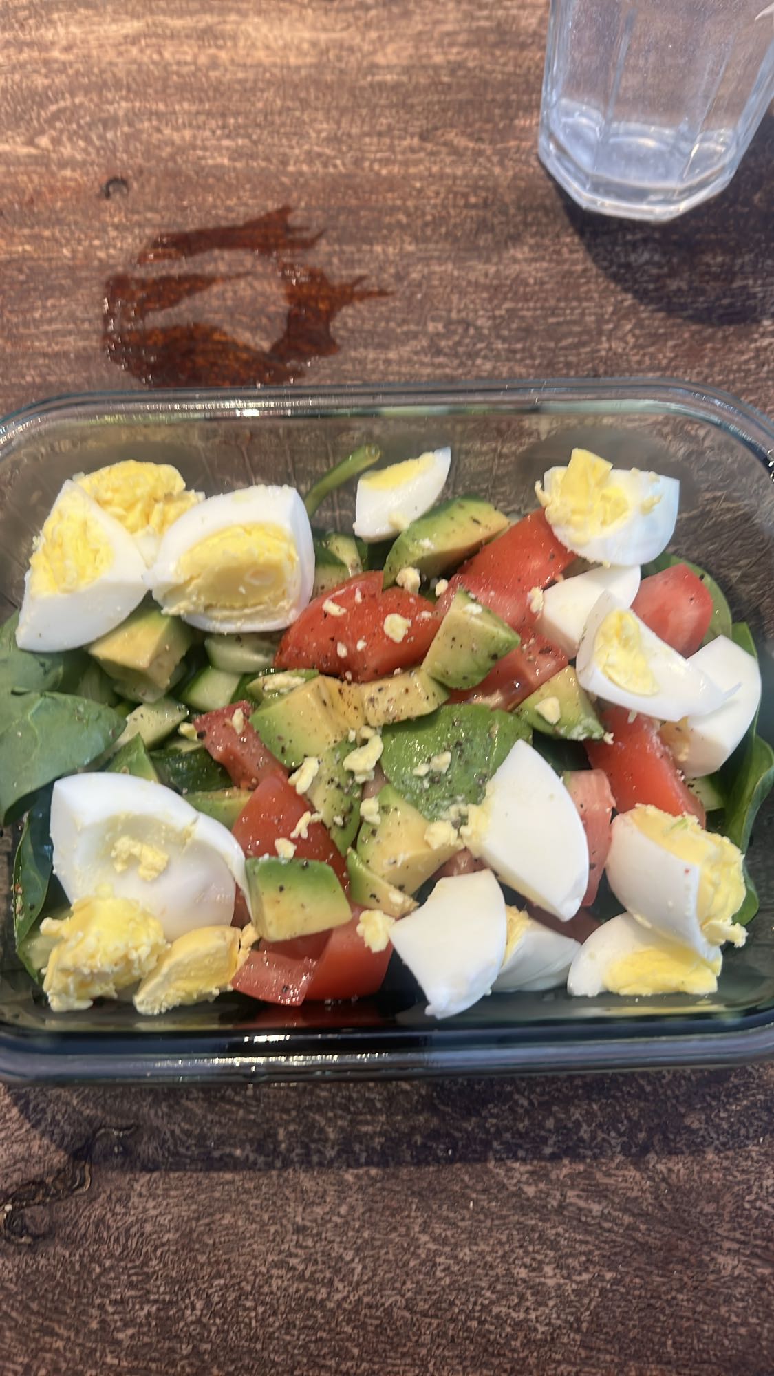 Eiersalade met avocado