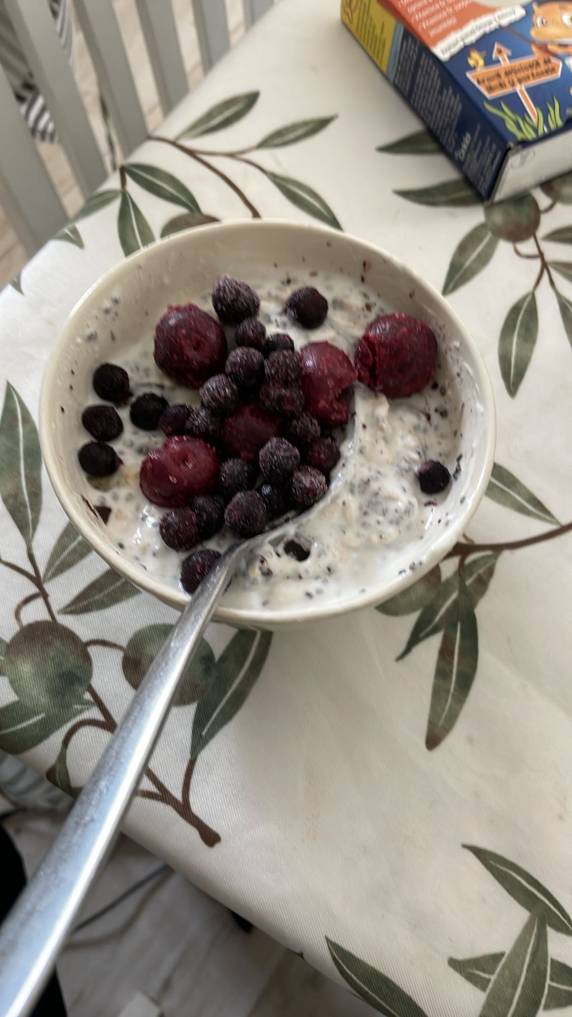 Mic dejun cu iaurt și fructe