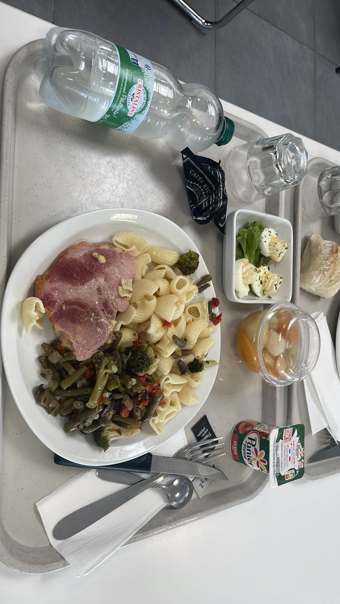 Assiette mixte cantine