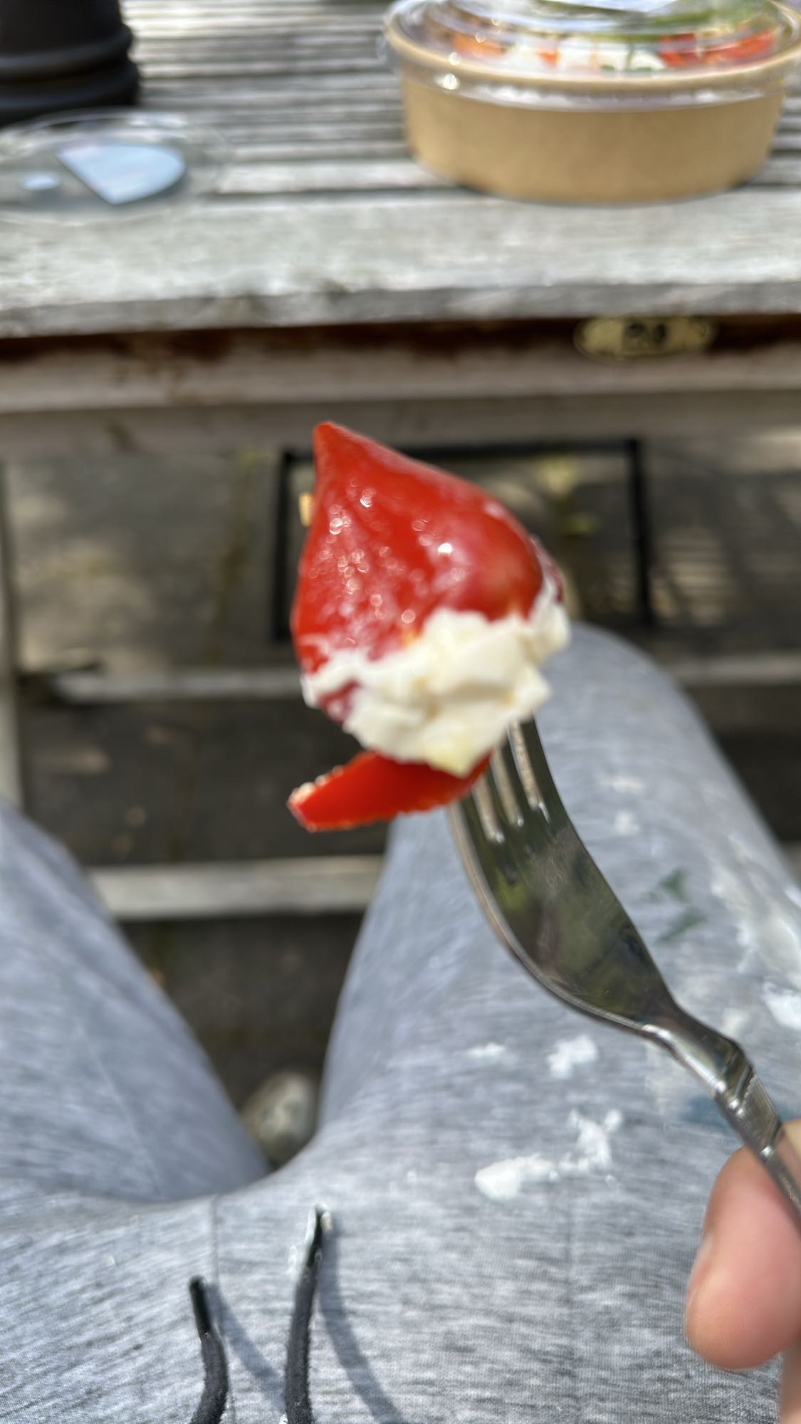 Stuffed Red Pepper Bite