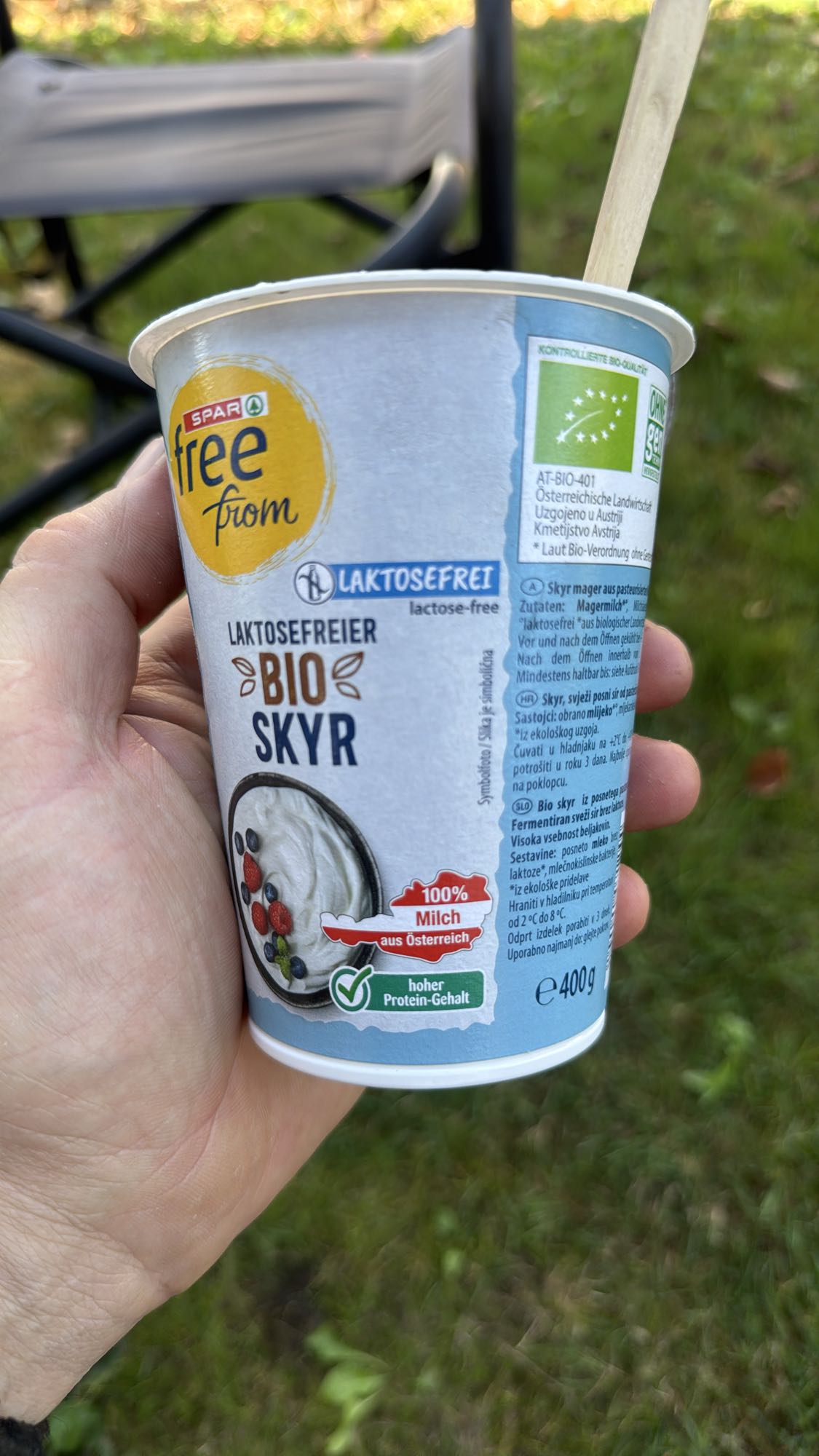 Laktosefreier Bio Skyr