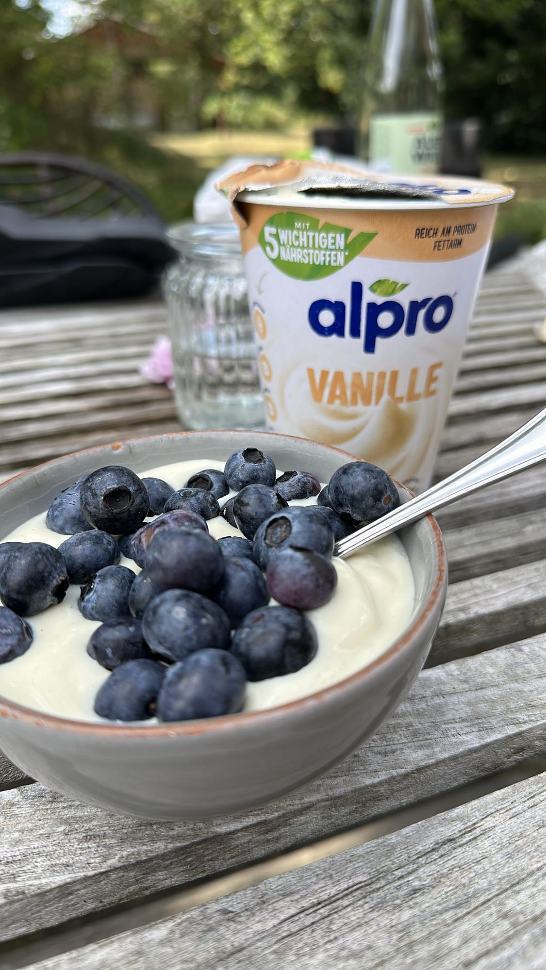 Vanilla Yogurt with Berries