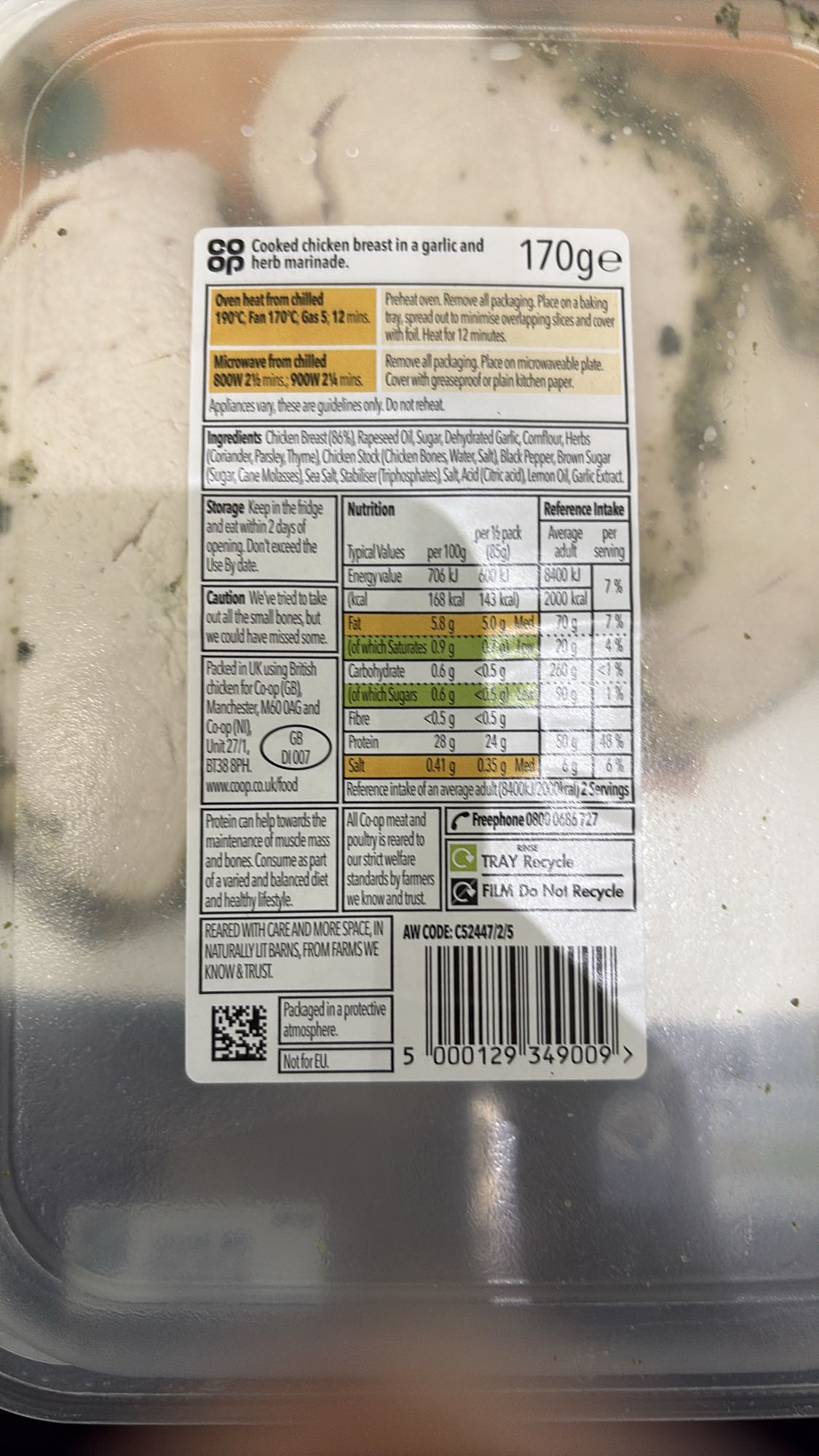 Garlic Herb Chicken Breast