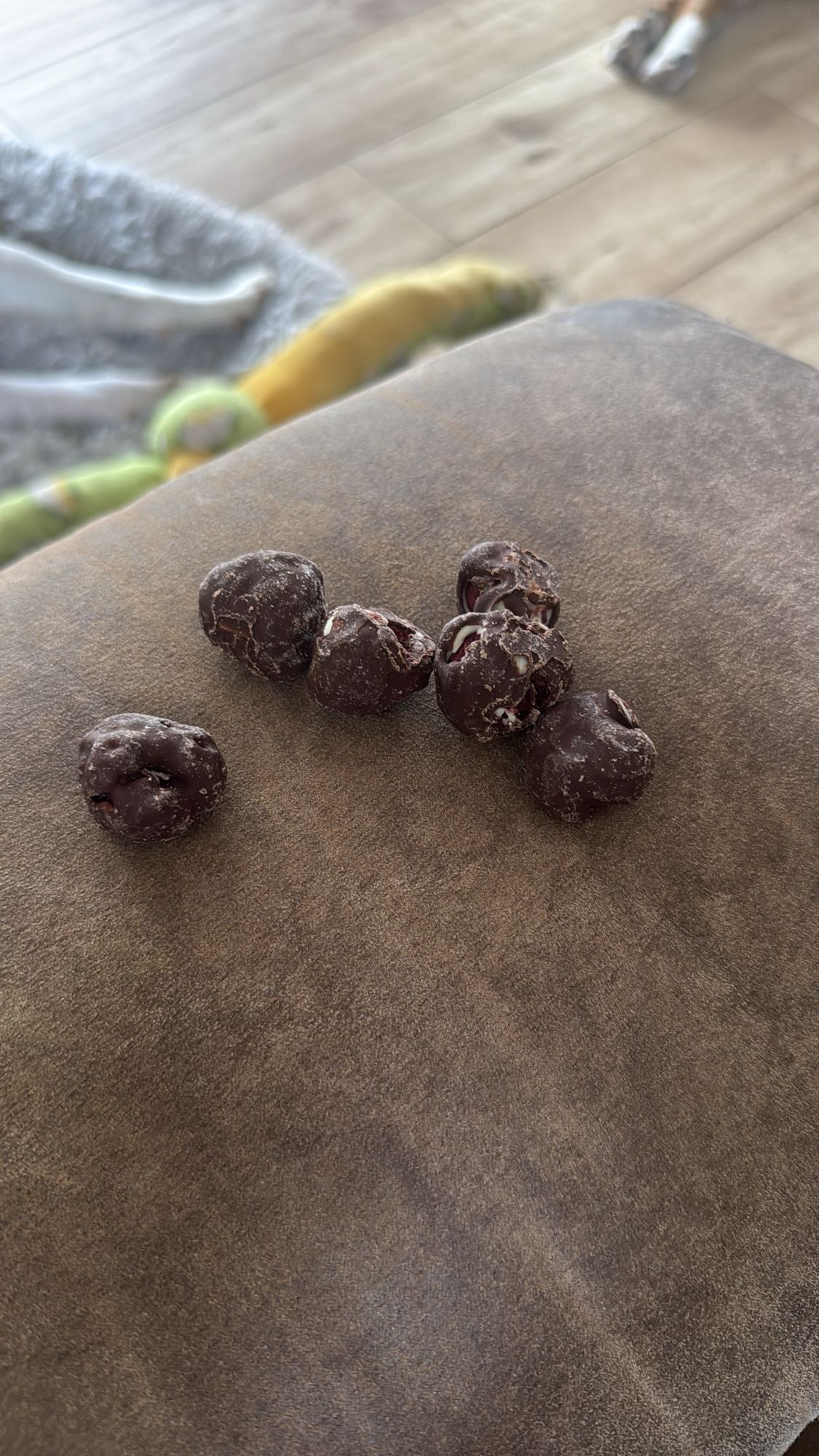 Chocolade bedekte kersen