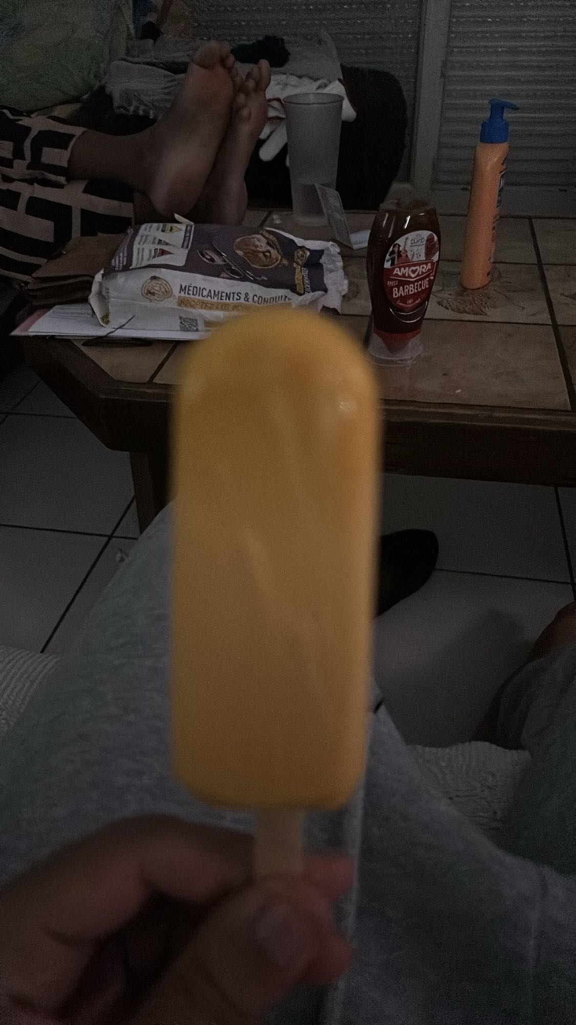 Glace à la mangue