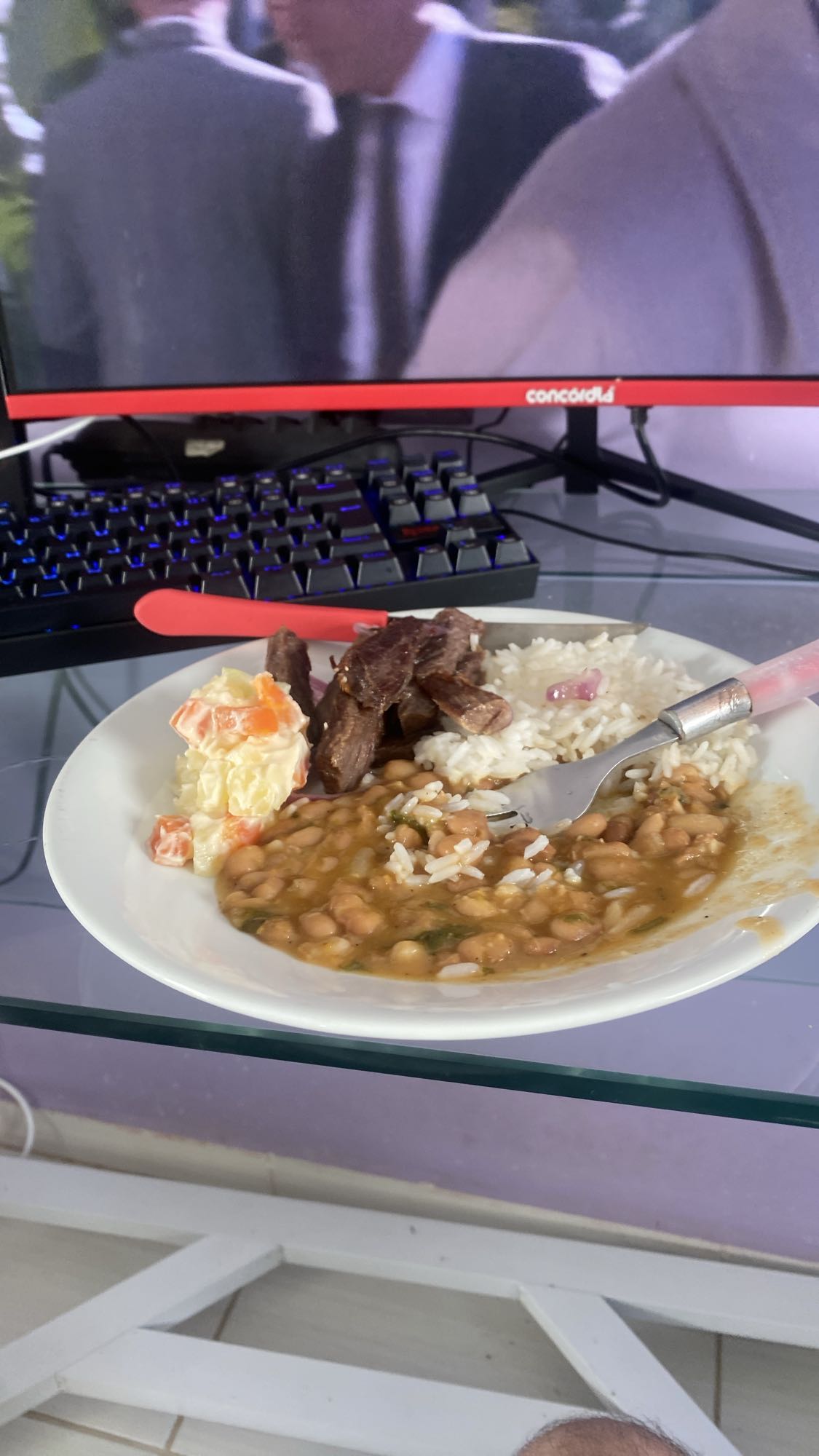 Prato brasileiro simples