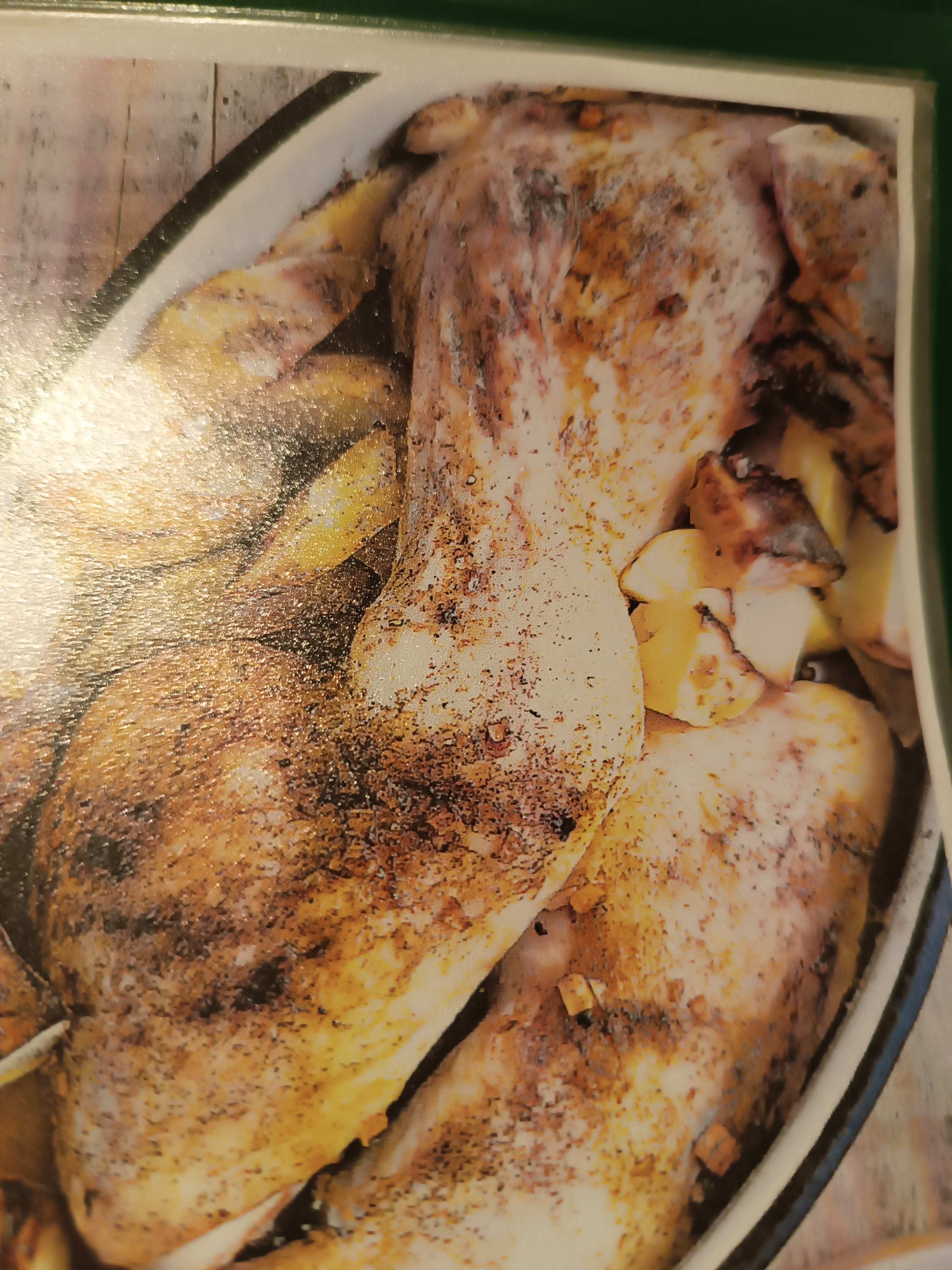 Poulet rôti aux pommes