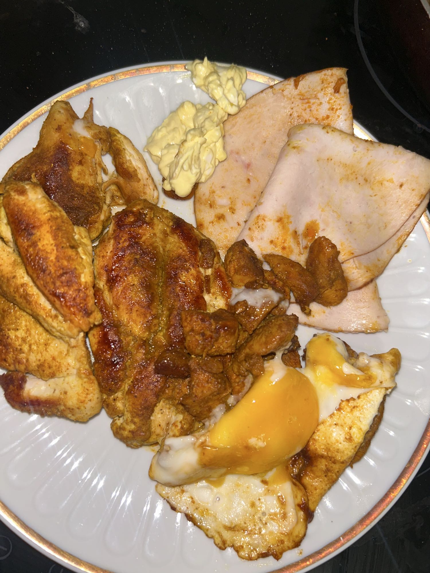 Assiette protéinée mixte