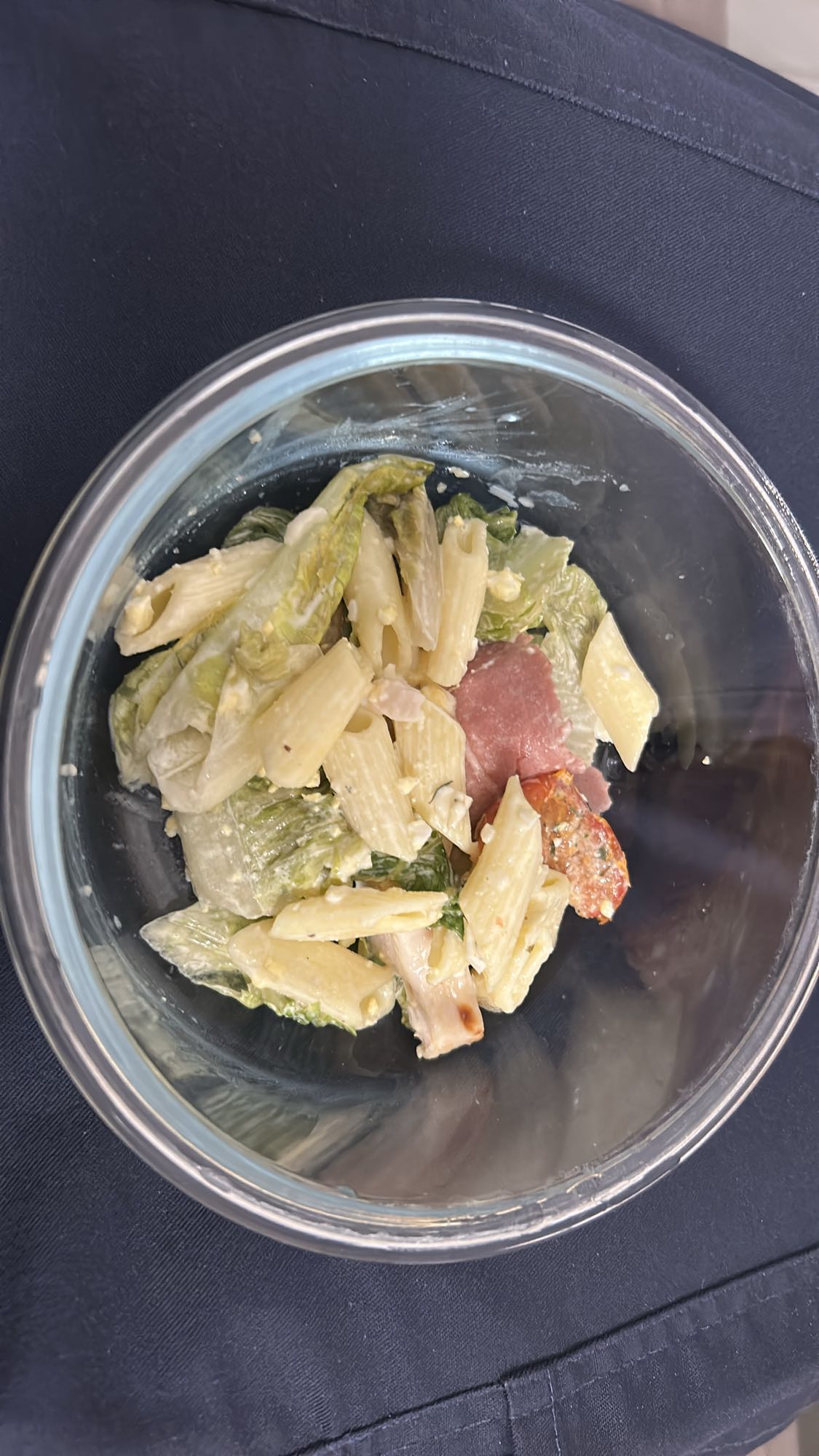 Salade pâtes jambon