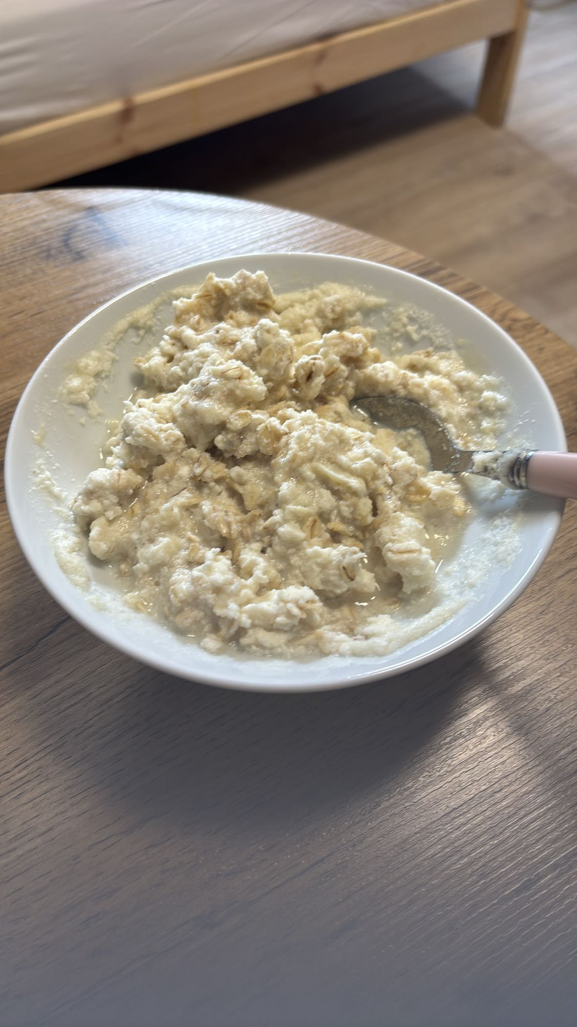 owsianka z twarogiem