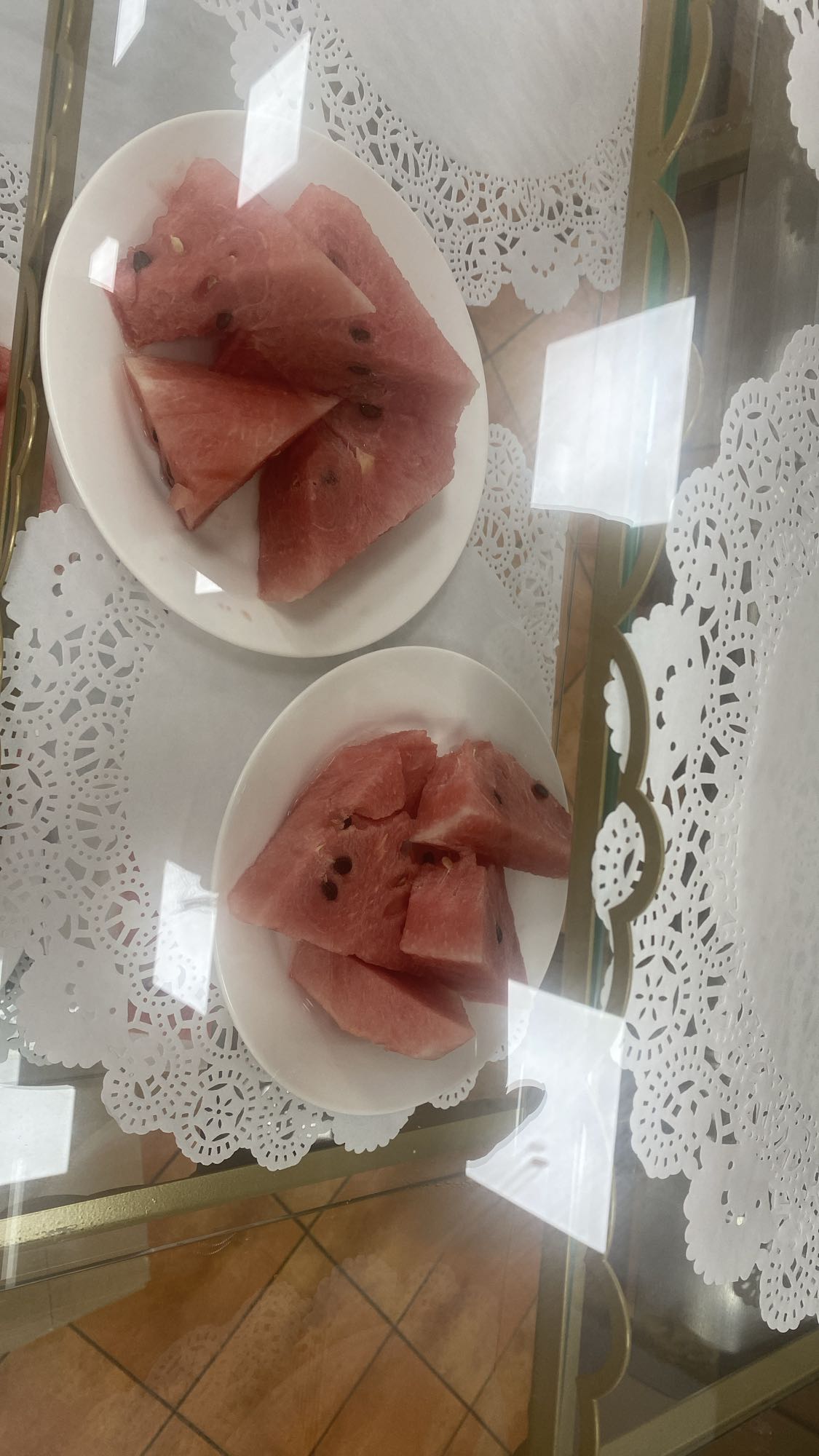 Watermelon slices