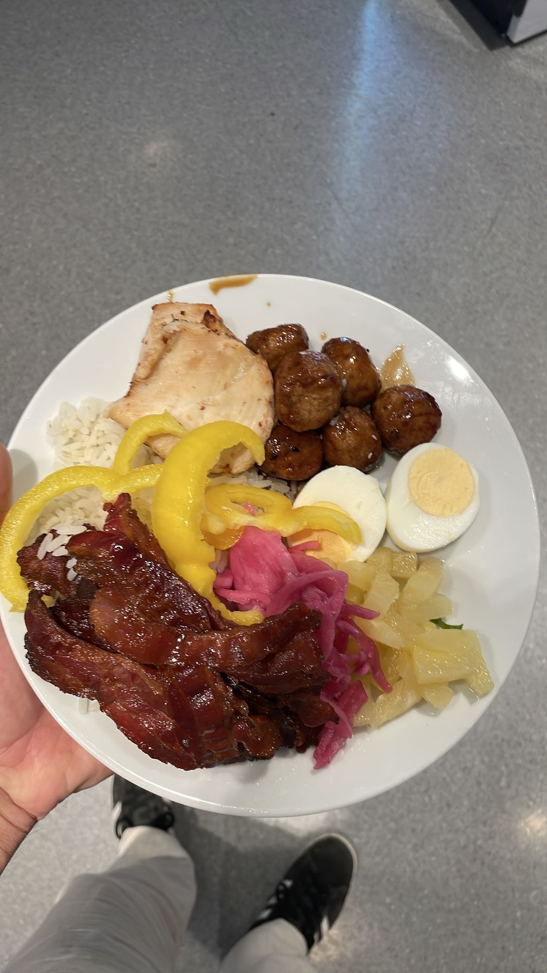 Blandad tallrik med kött