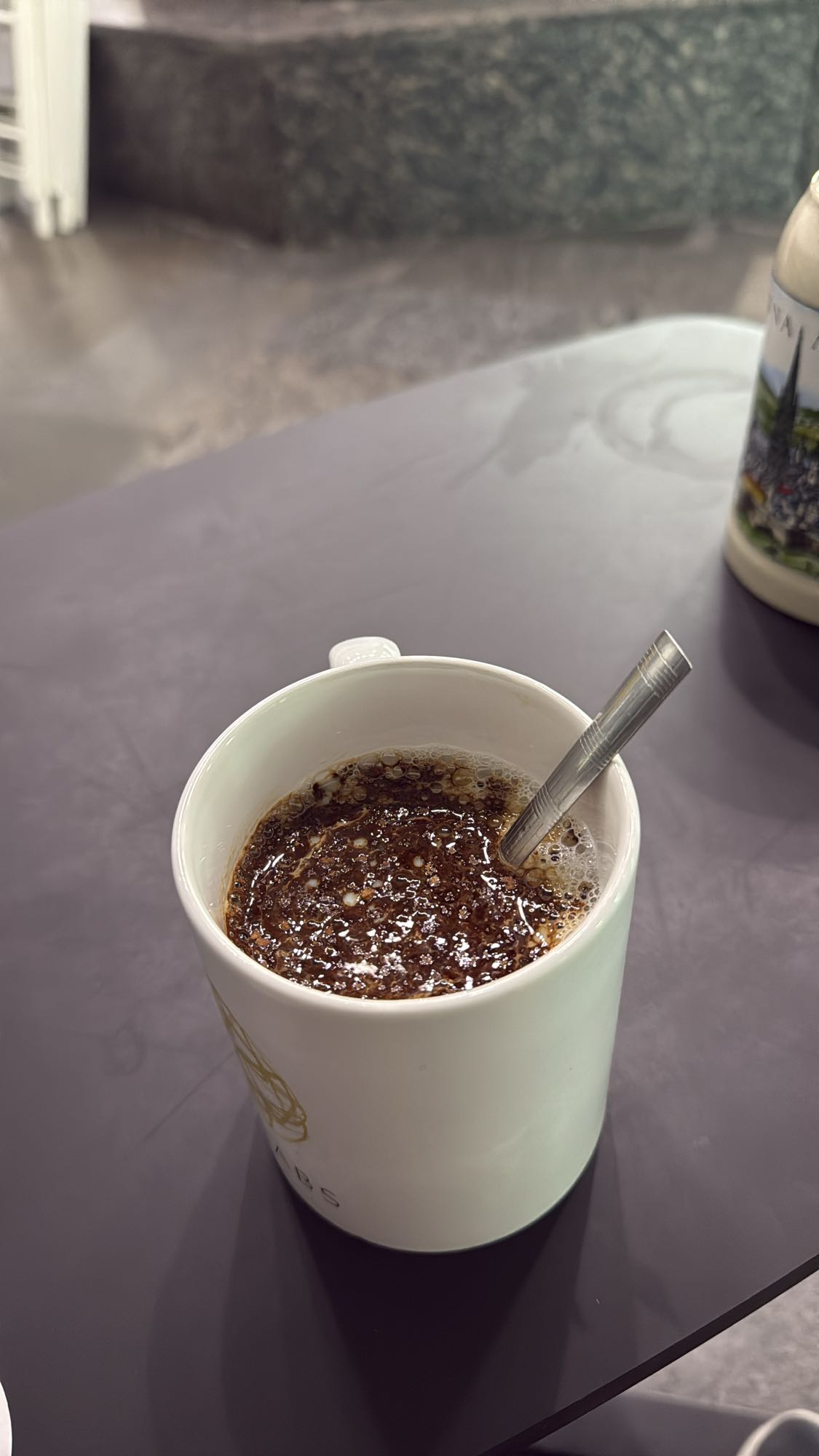 Brown Sugar Coffee with Milk