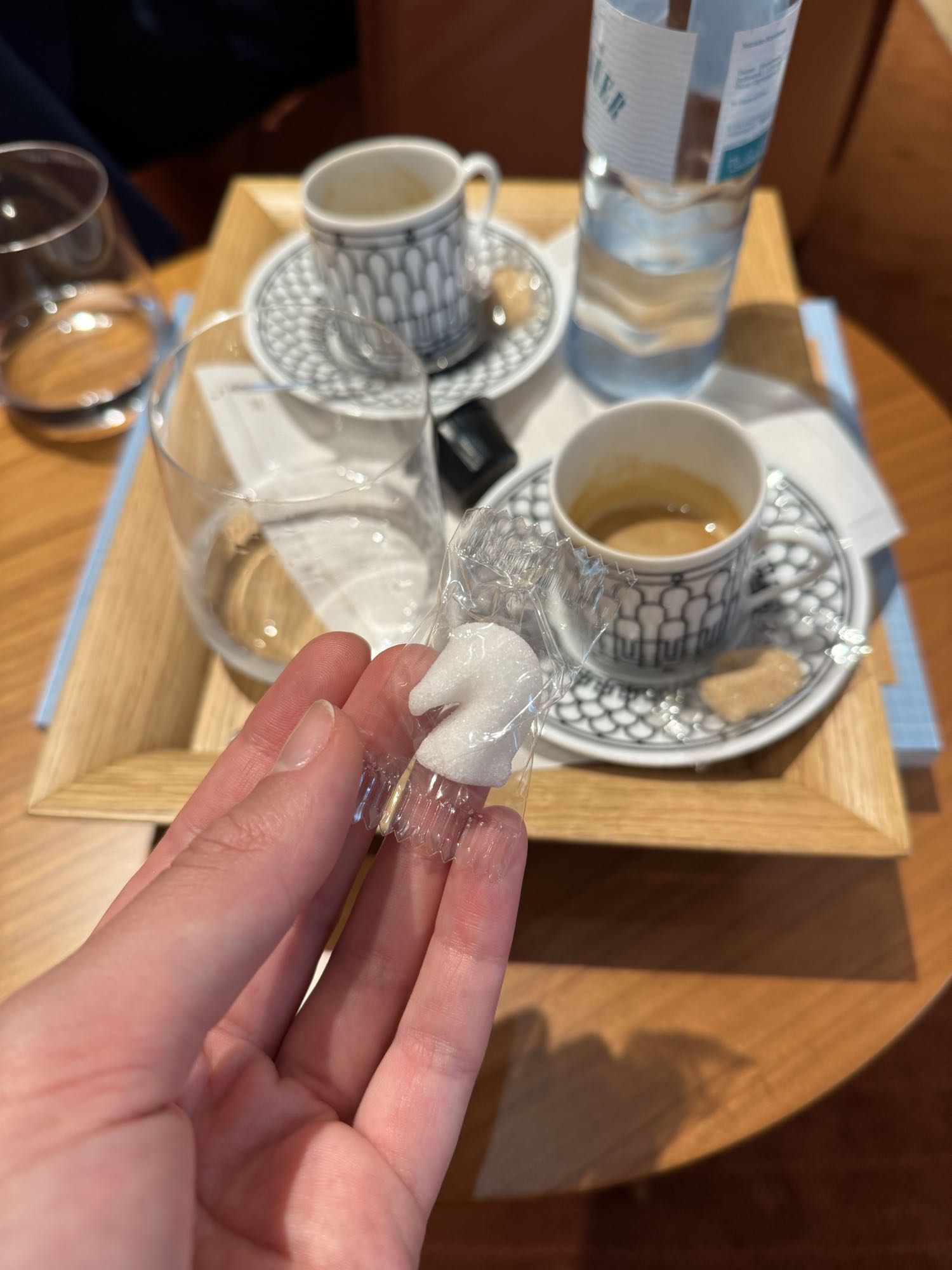 Espresso with sugar