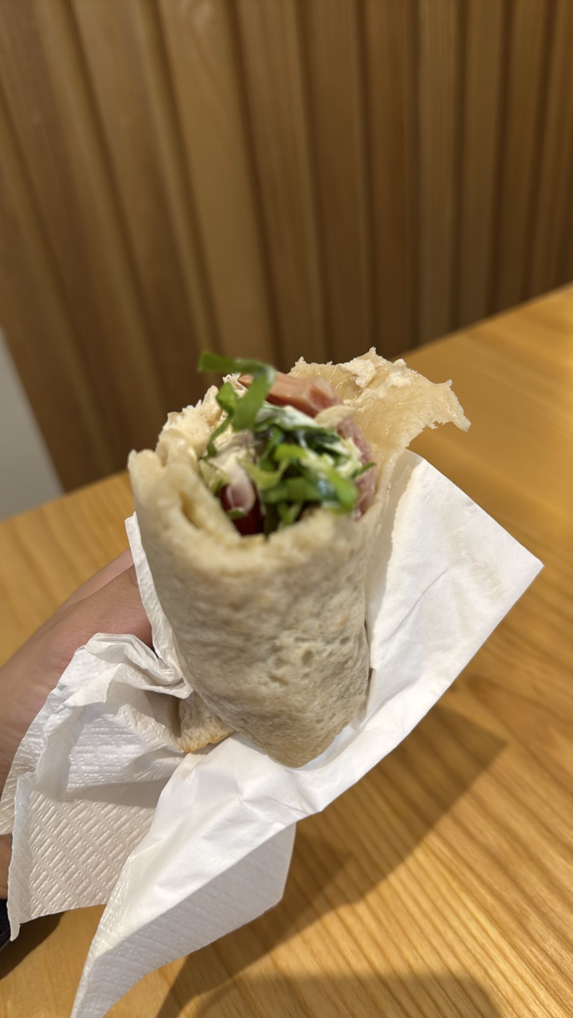 шаурма с овощами