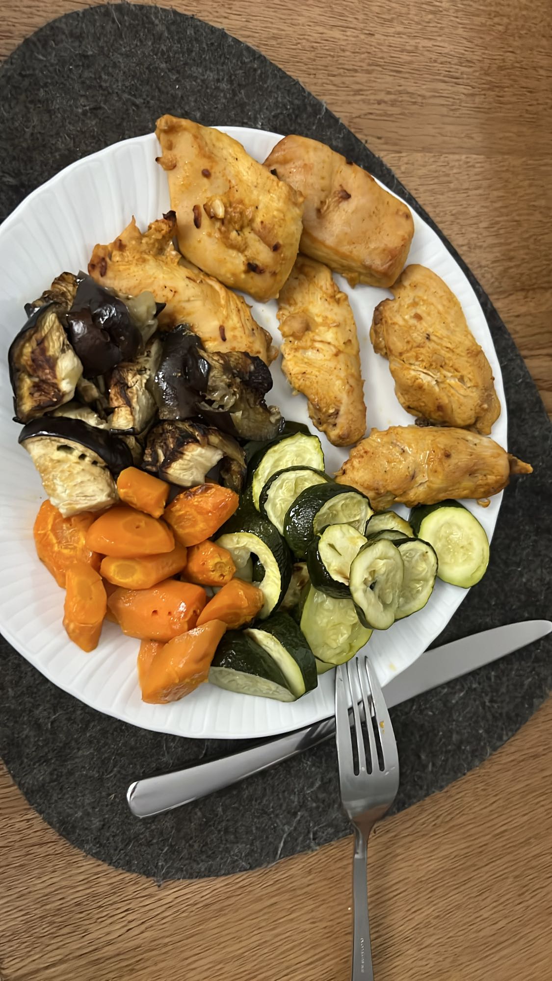 Grilled Chicken & Veggies