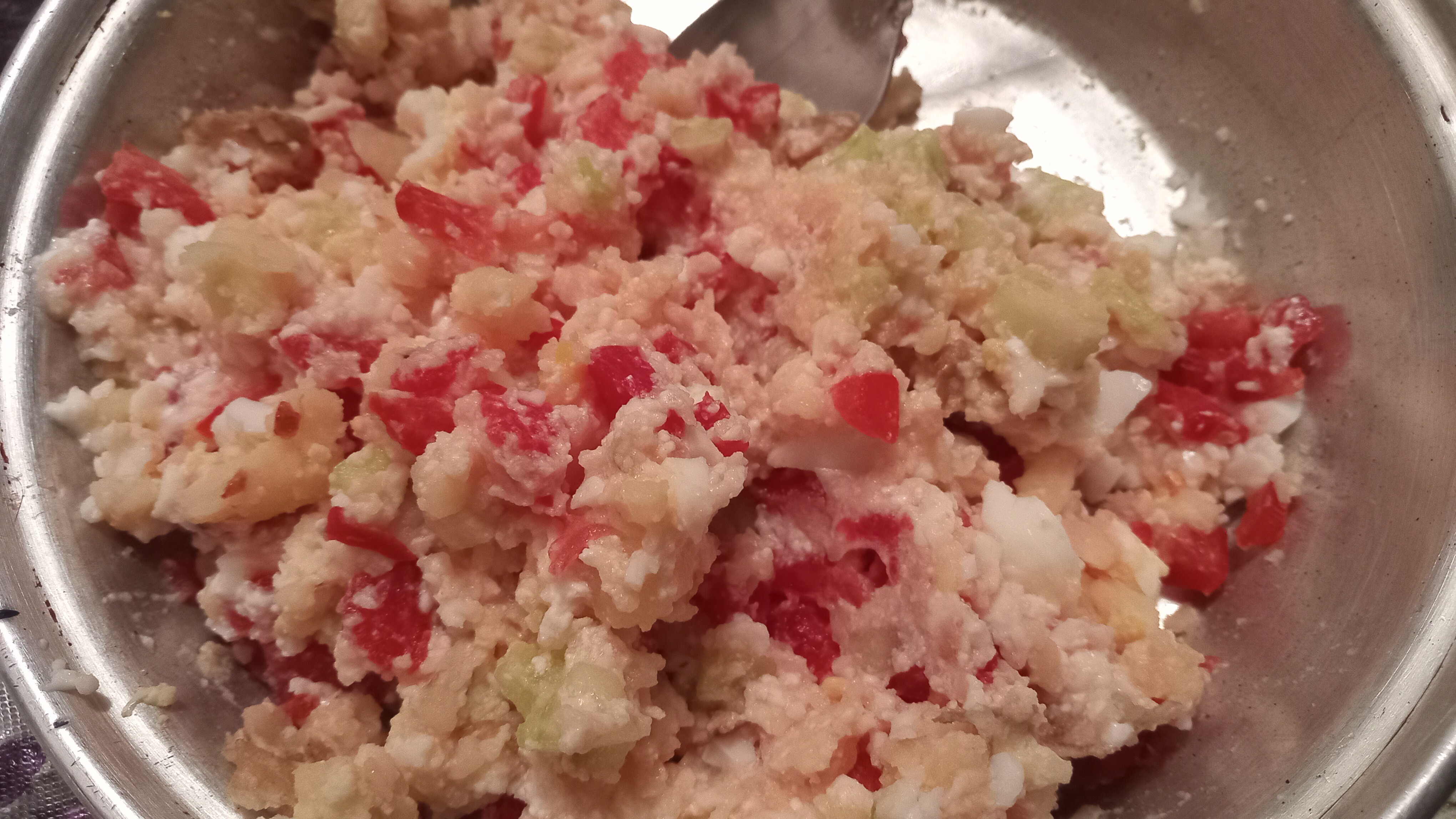 Cottage Cheese Veggie Salad