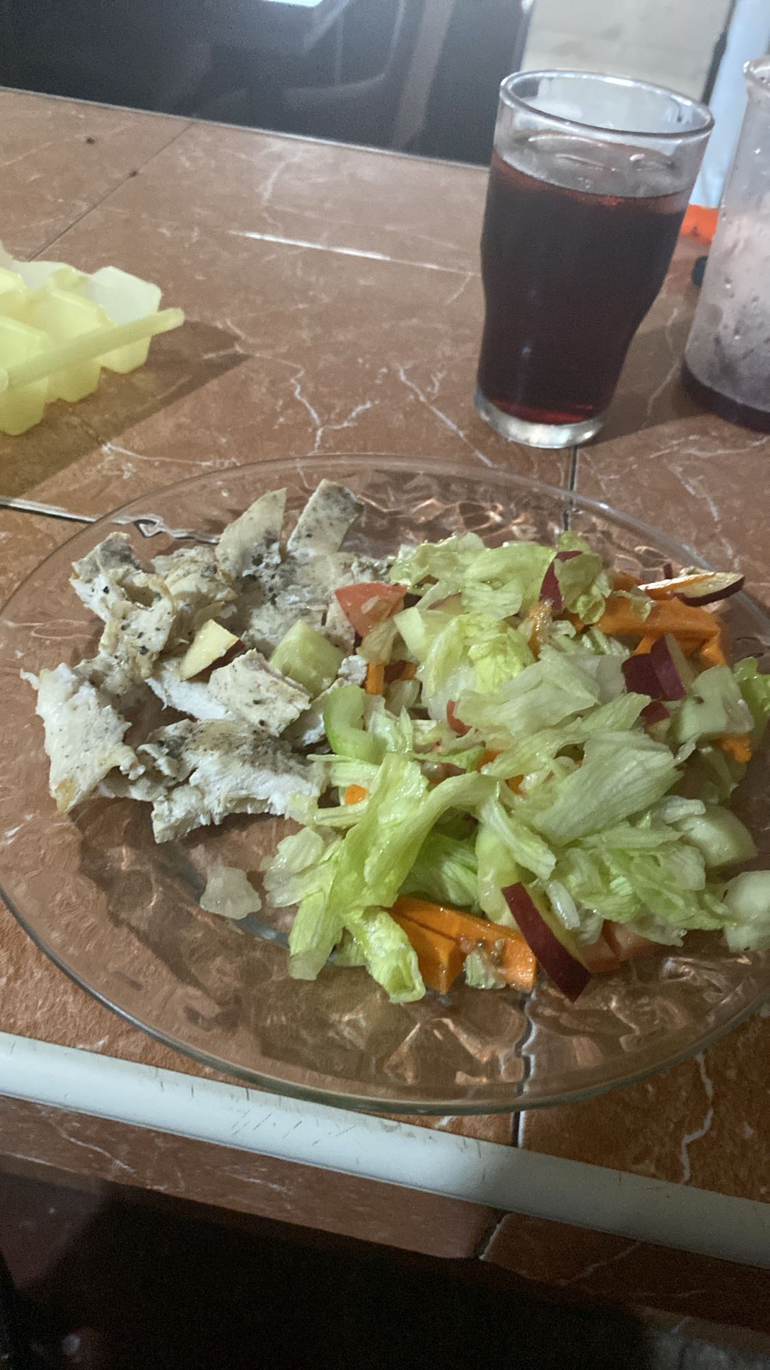 Ensalada con pollo