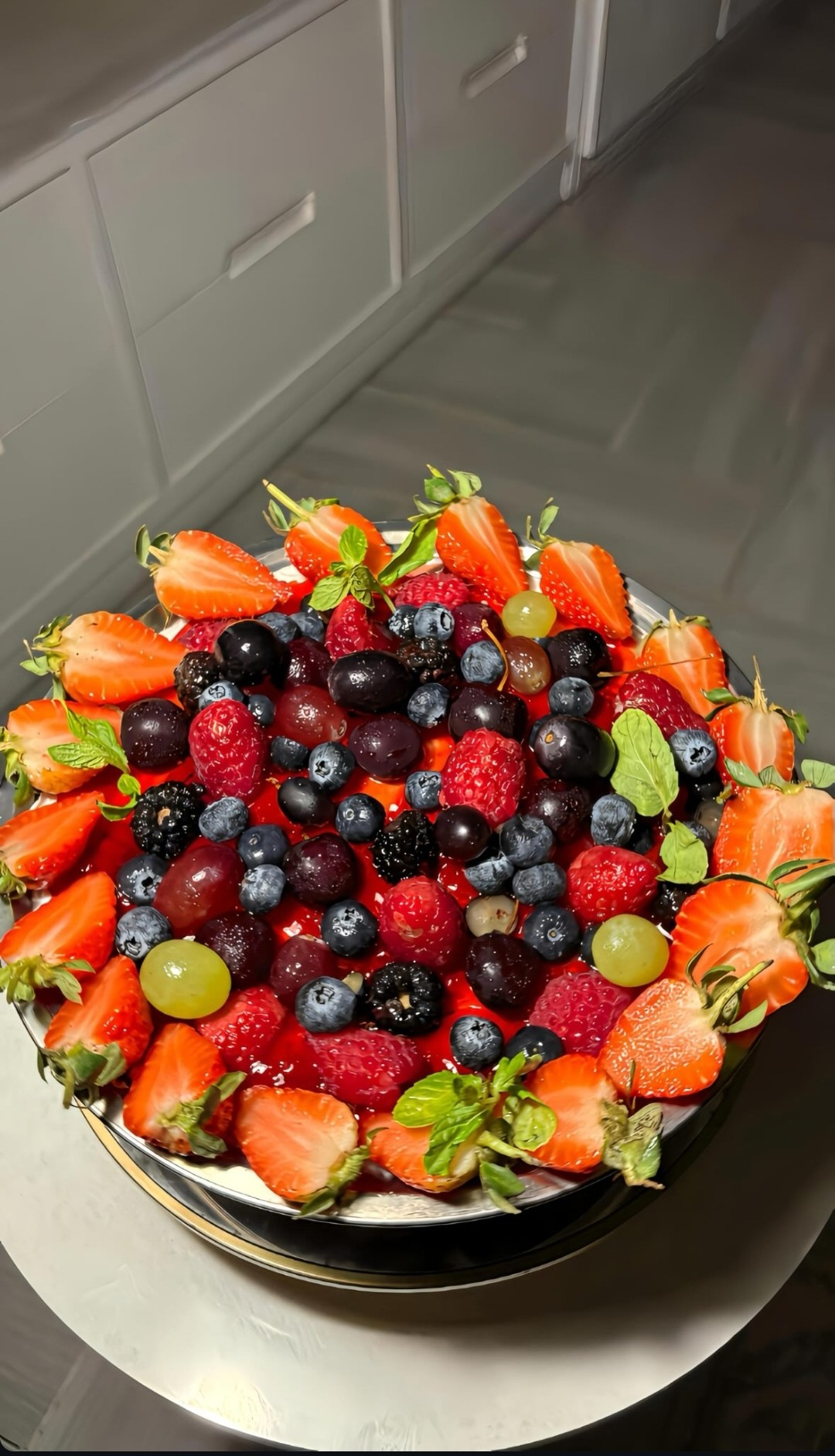 Mixed Berry Fruit Tart