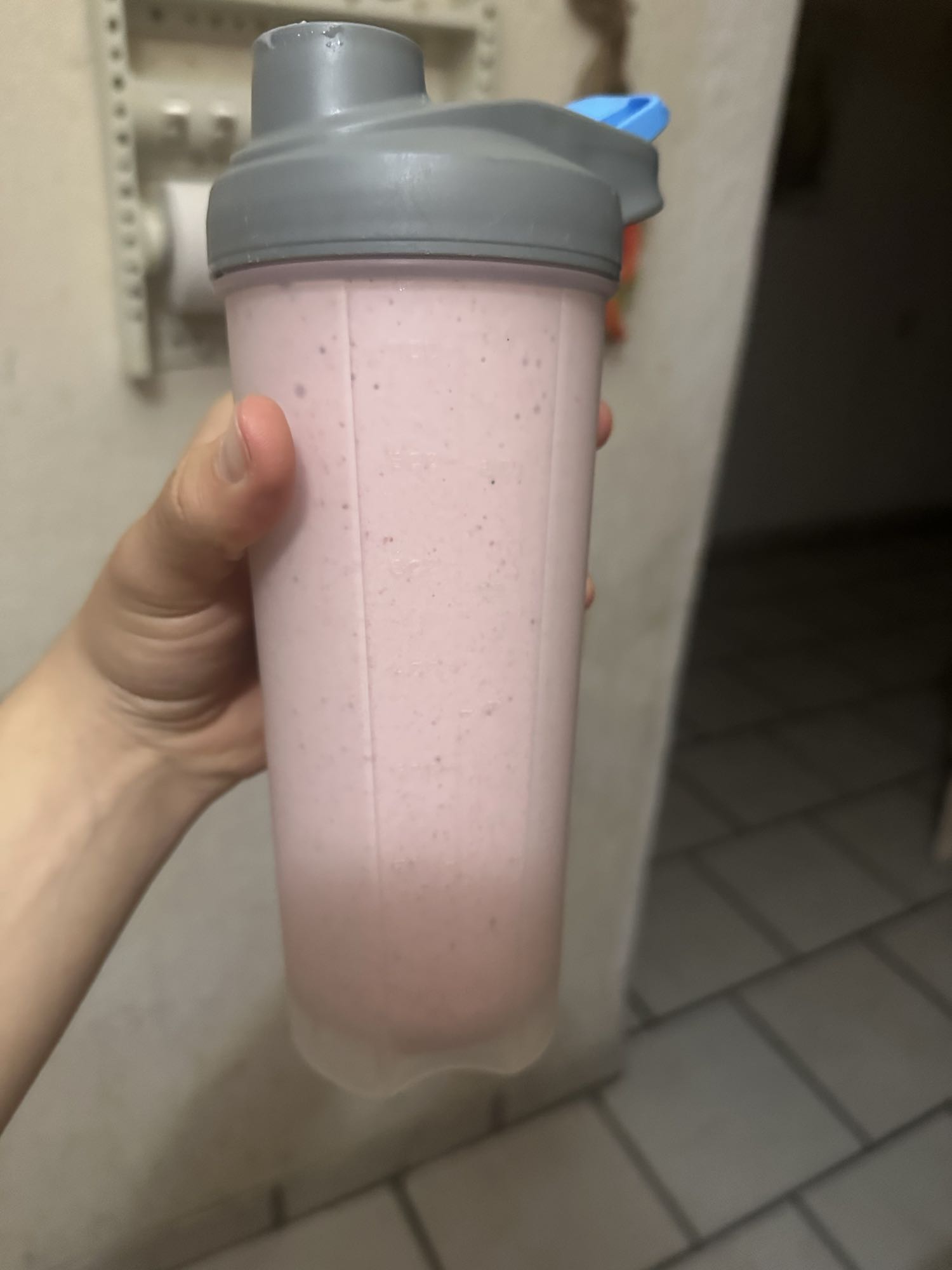 batido de fresa y yogur