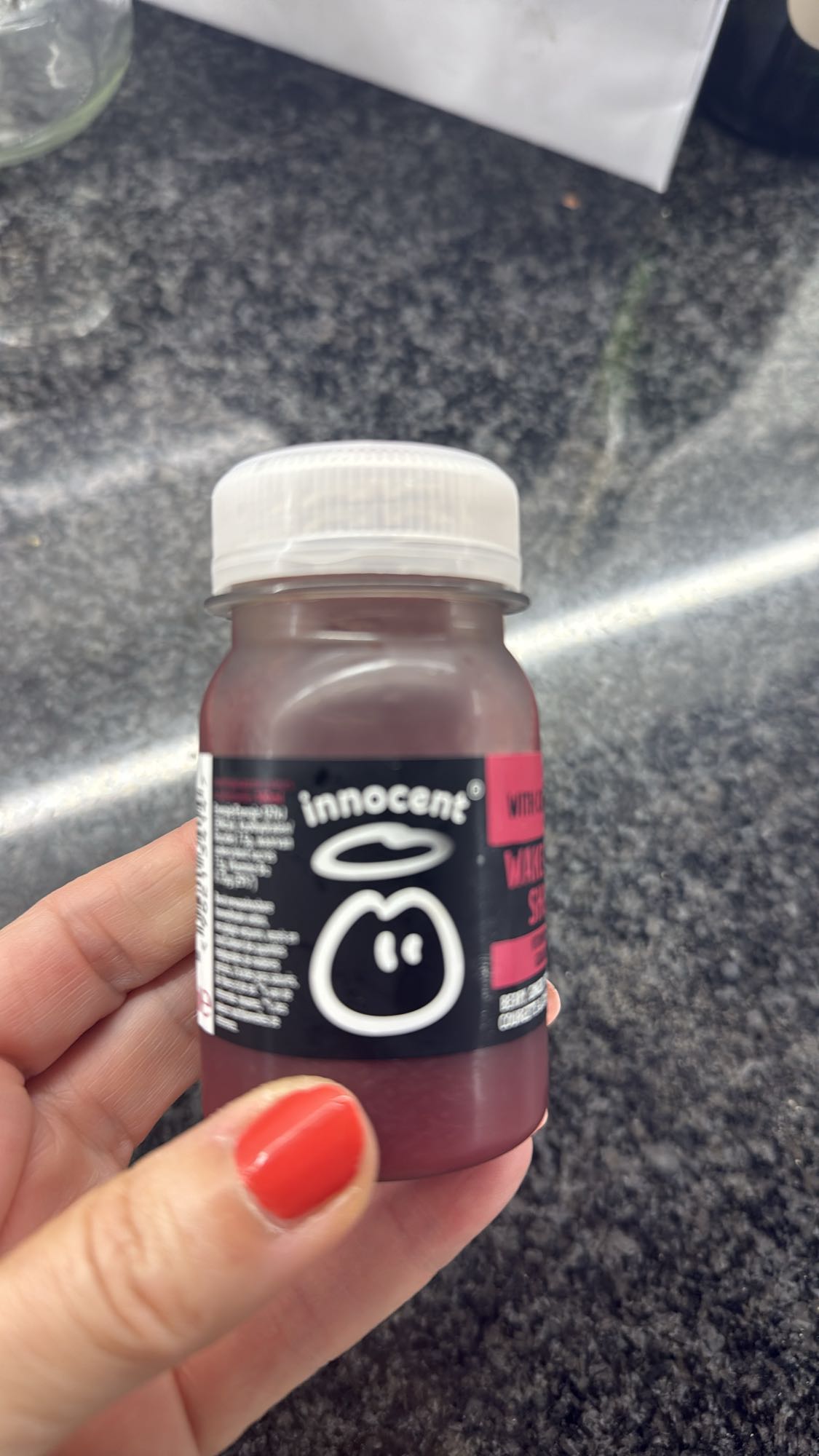 Innocent smoothie shot