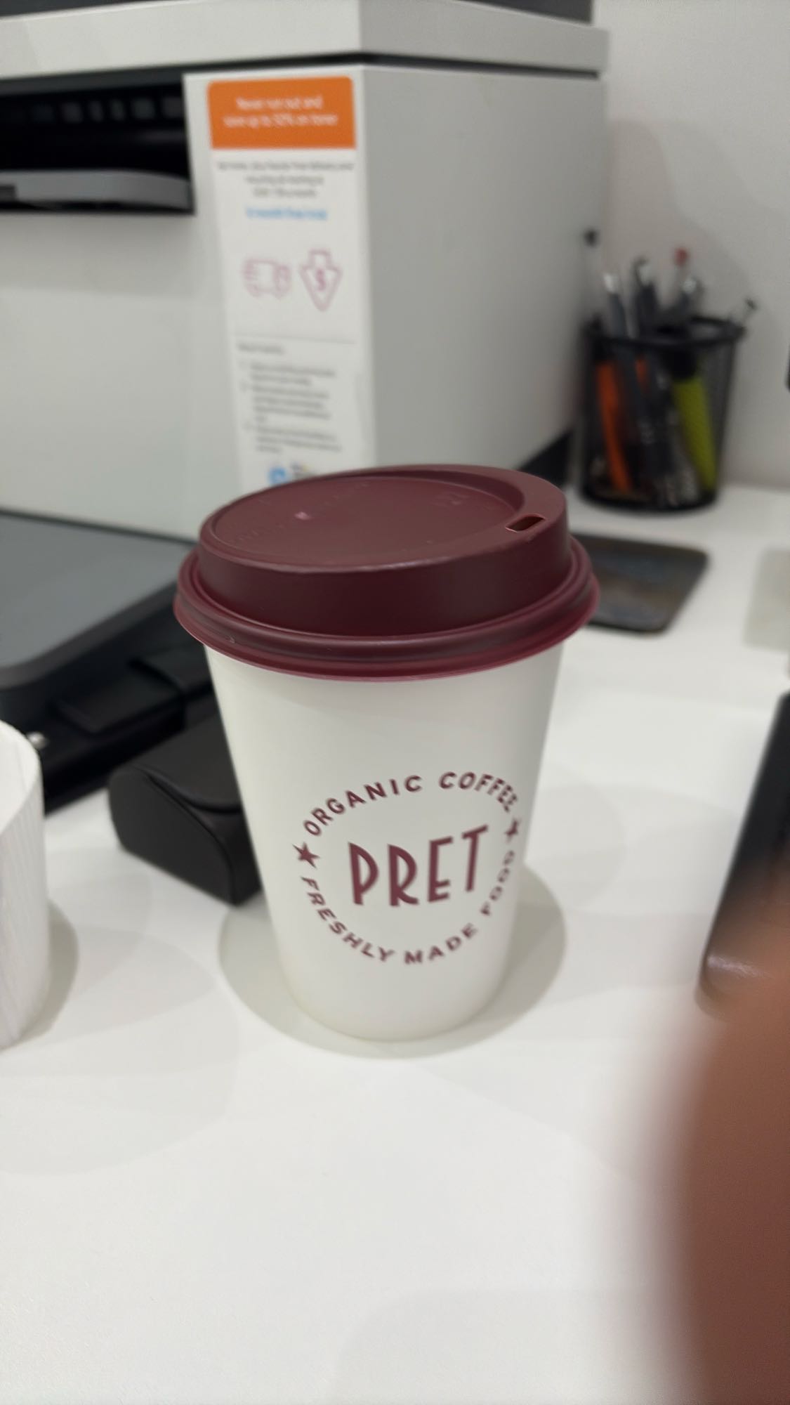 Pret Organic Coffee