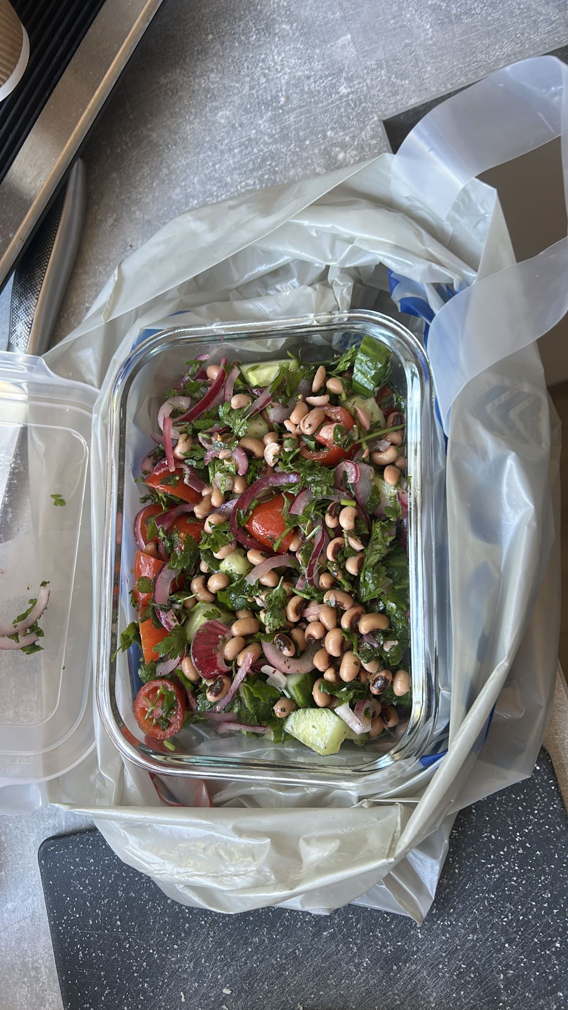 Bean Veggie Salad